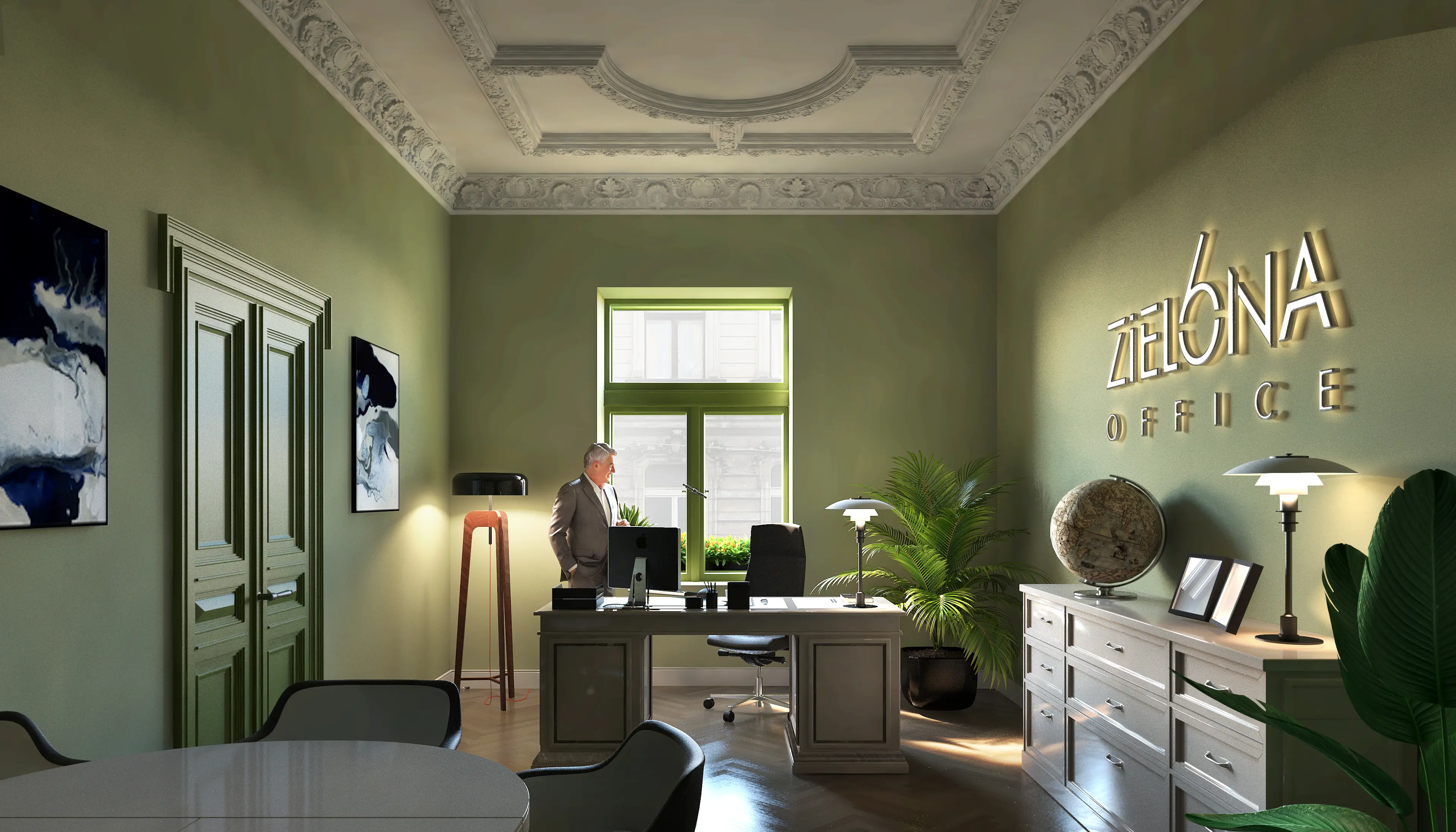 Zielona 6 Green Office, Zielona 6, Łódź, Śródmieście
