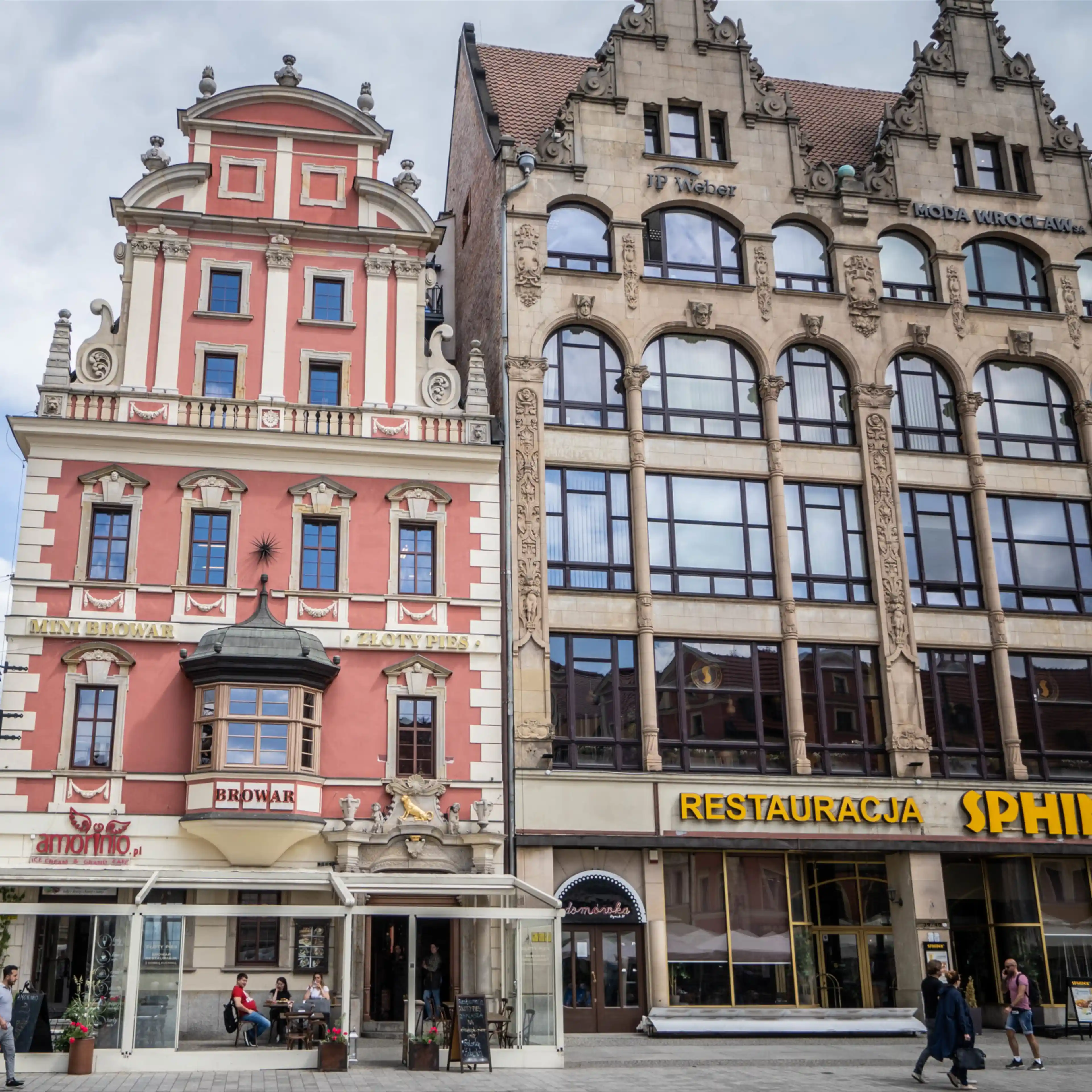 Pod Złotym Psem, Rynek 41, Wrocław, Stare Miasto