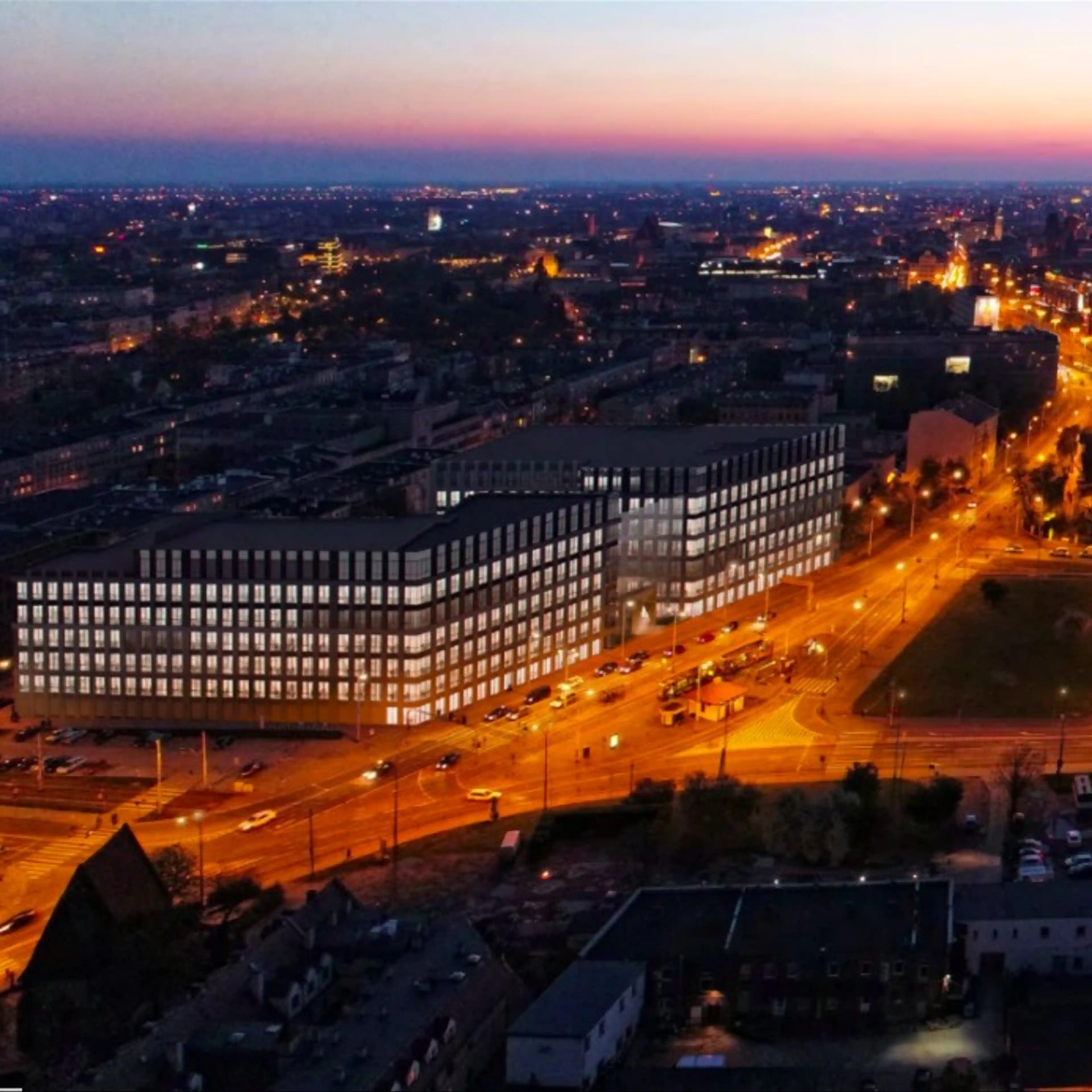 City Forum - City One, Traugutta 43-45, Wrocław, Krzyki