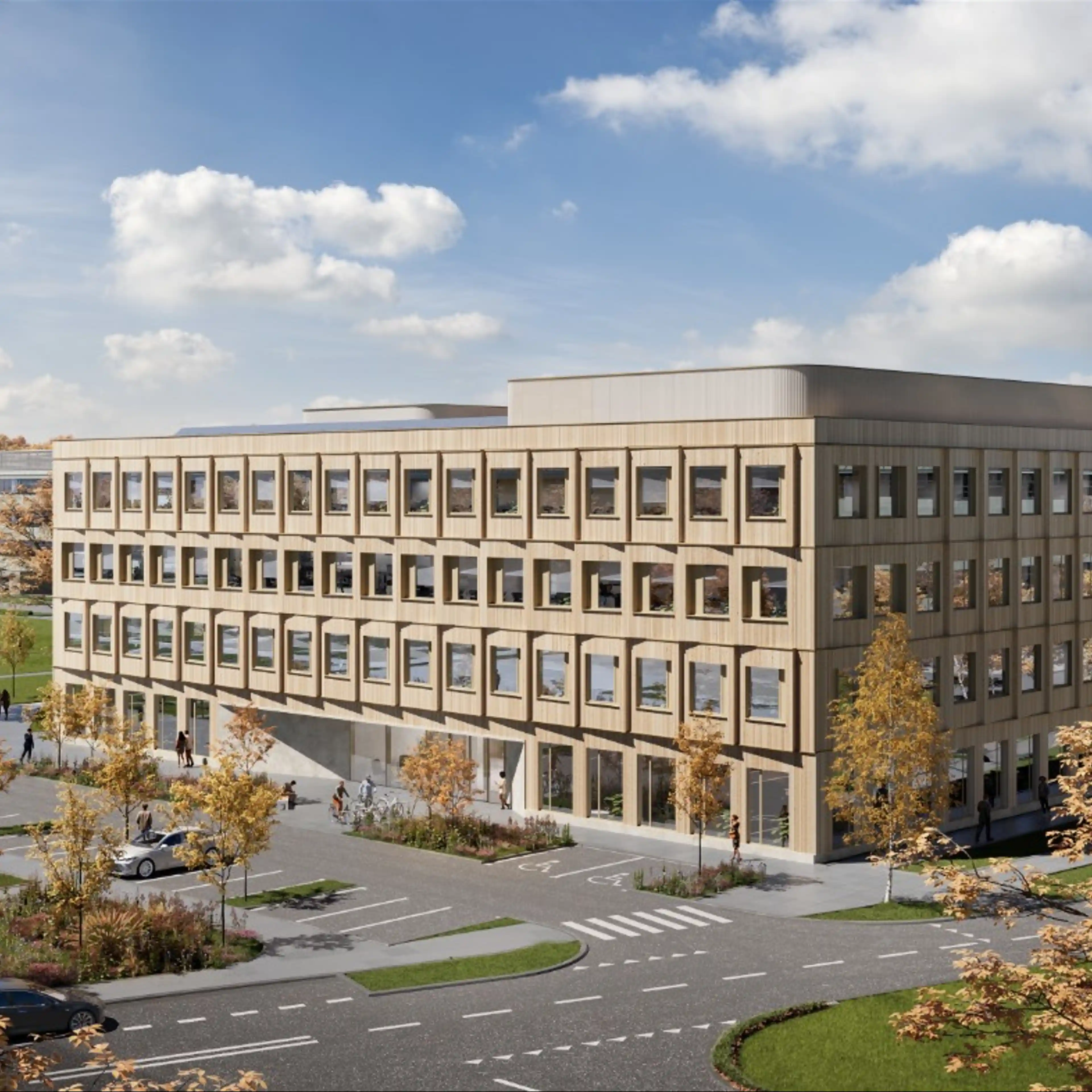 Poleczki Business Park - Timber Park, Tyrolska, Warszawa, Ursynów