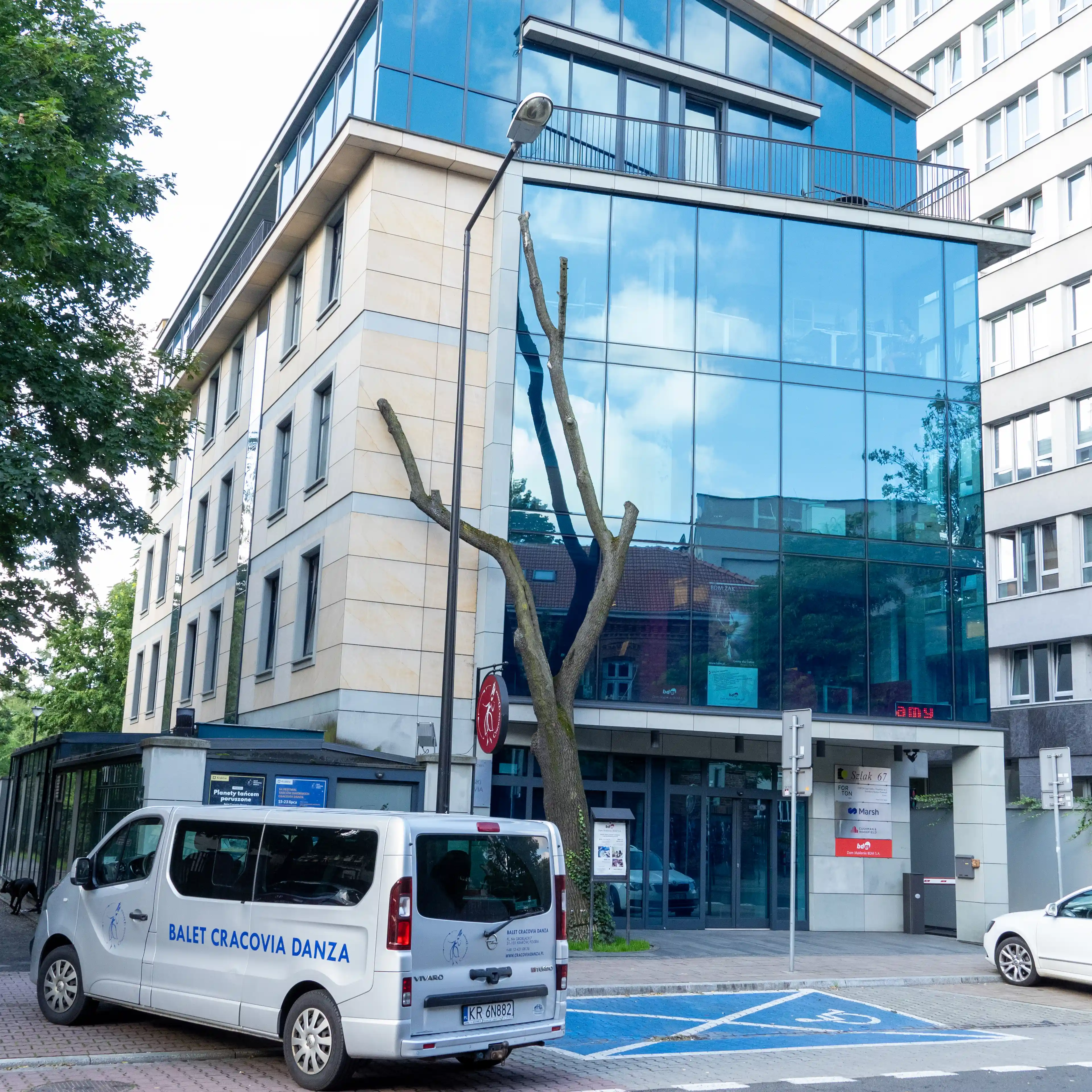 Kamienica Parkowa, Szlak 67, Kraków, Śródmieście