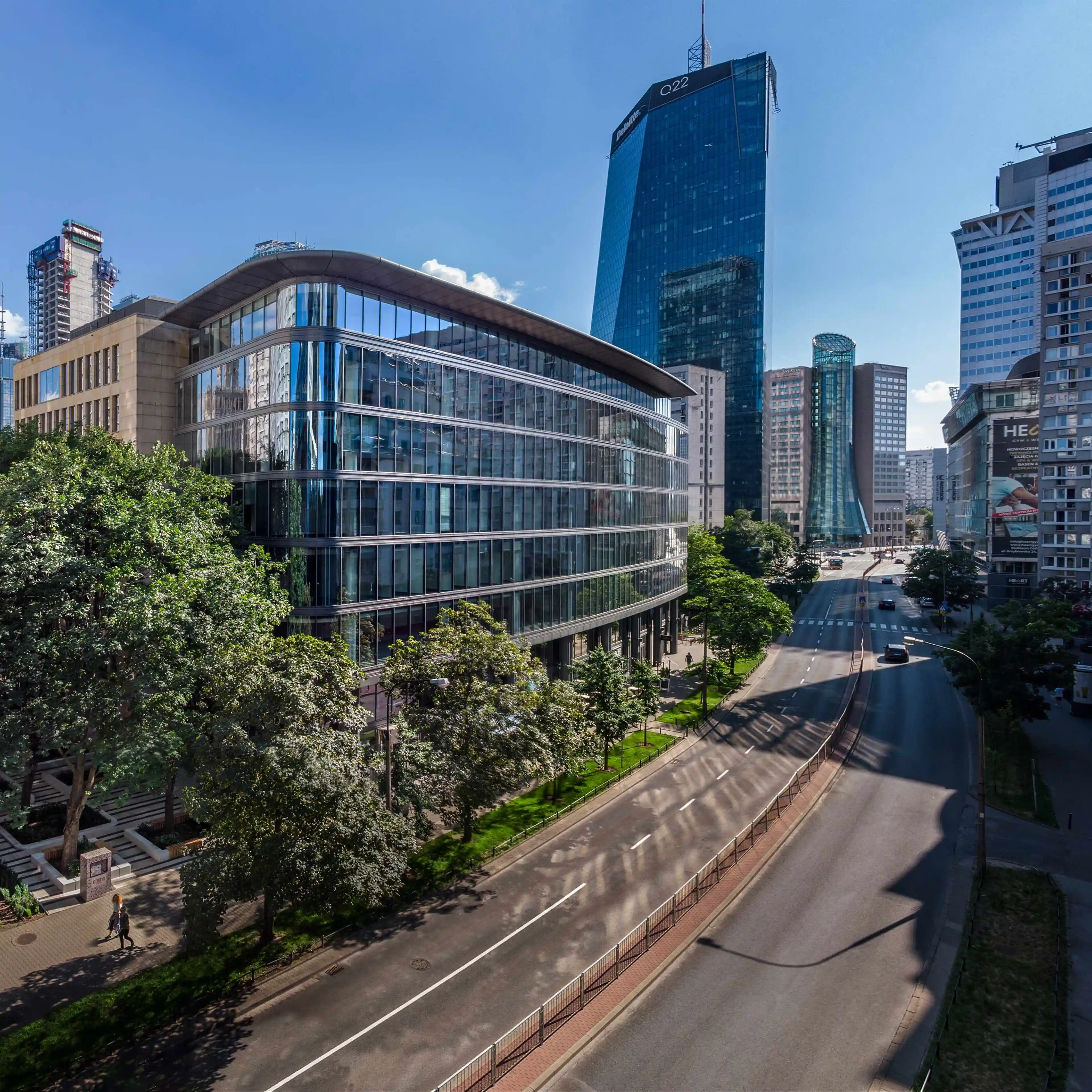 Grzybowska Park - Biura serwisowane, Grzybowska 5a, Warszawa, Wola