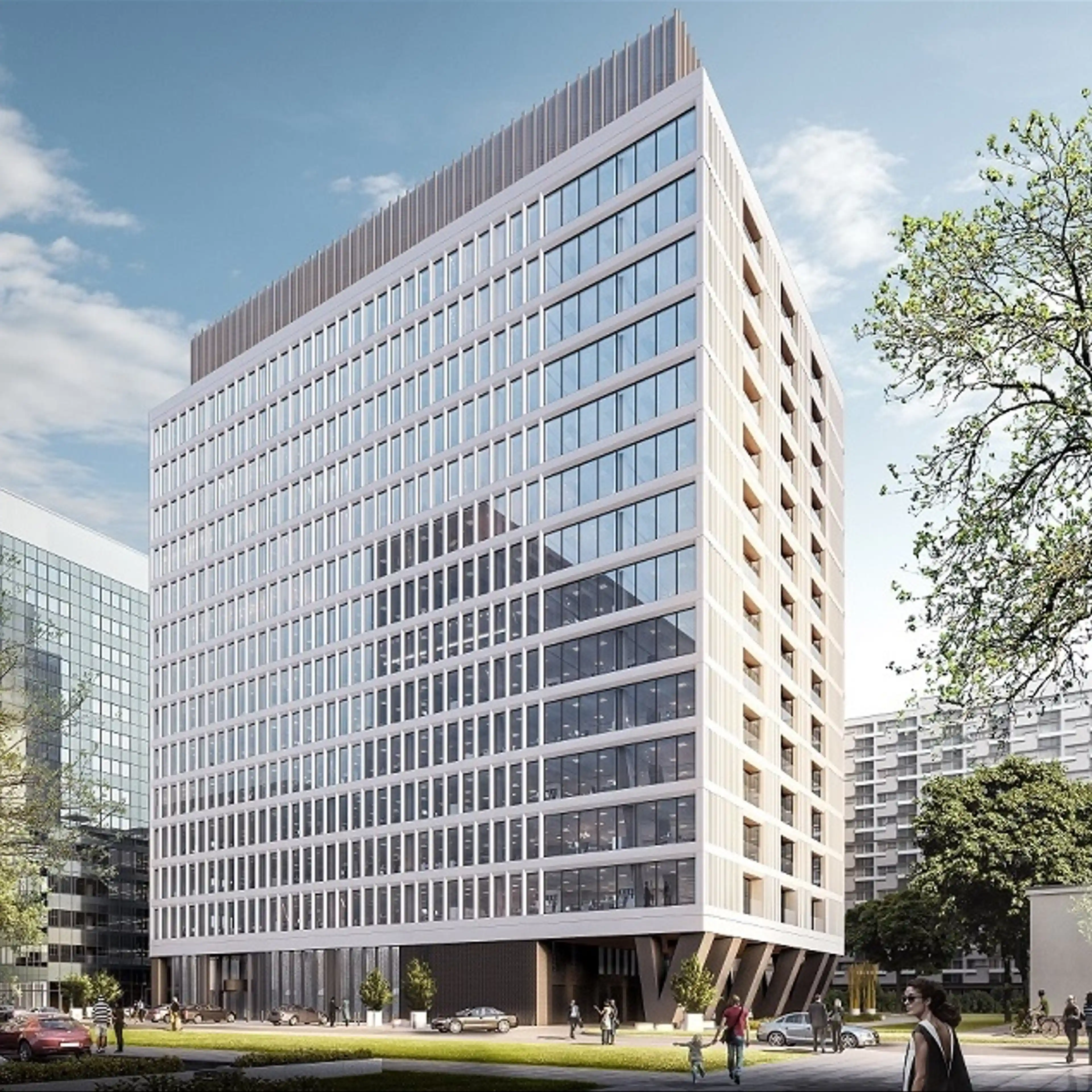 Signum / Atrium 2, Pereca 1, Warsaw, Centrum