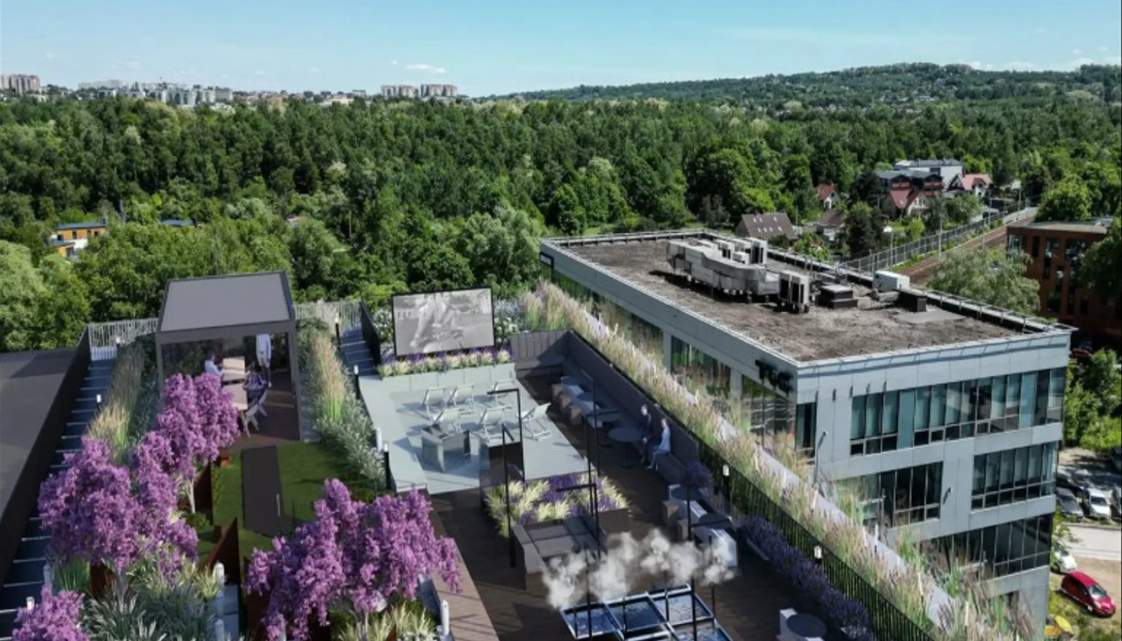 Proton Office Center "Ottone", Józefa Marcika 14A, Krakow, Południe