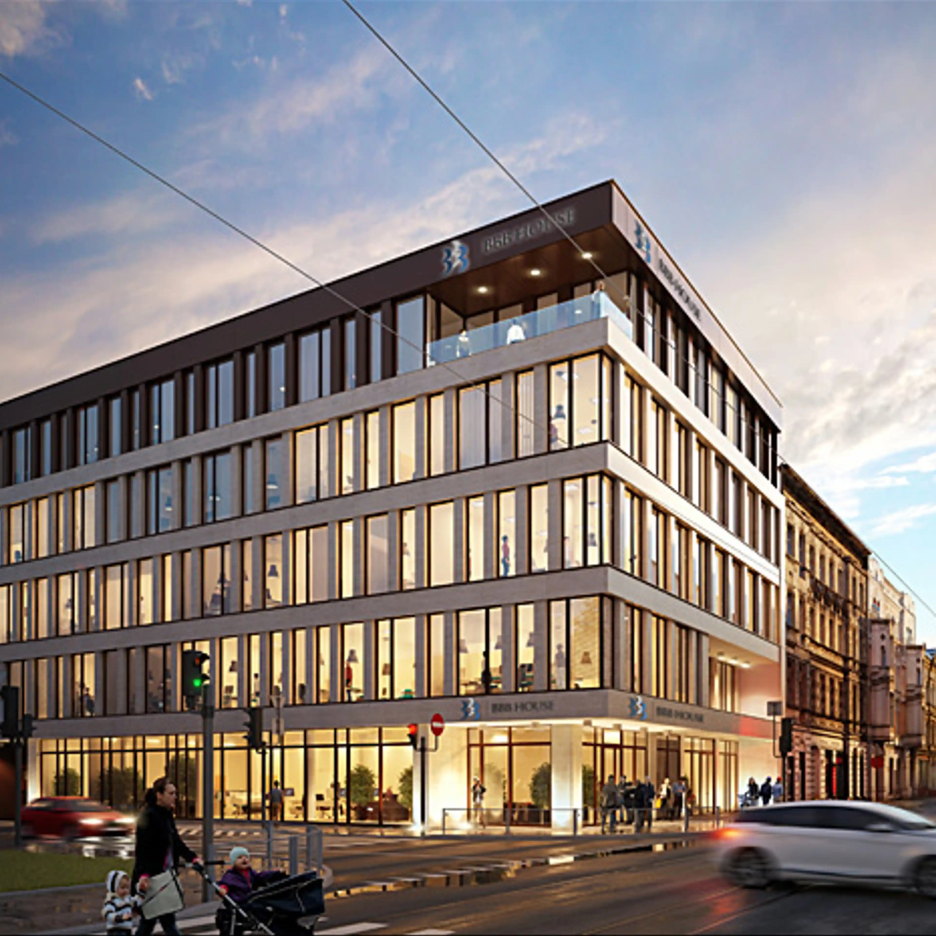 BBB House, Pomorska 9, Łódź, Śródmieście