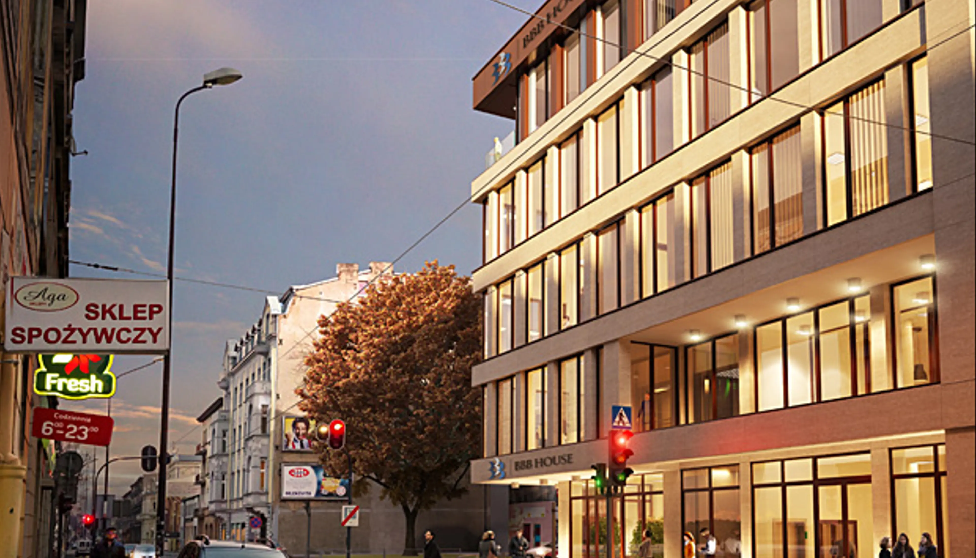 BBB House, Pomorska 9, Łódź, Śródmieście