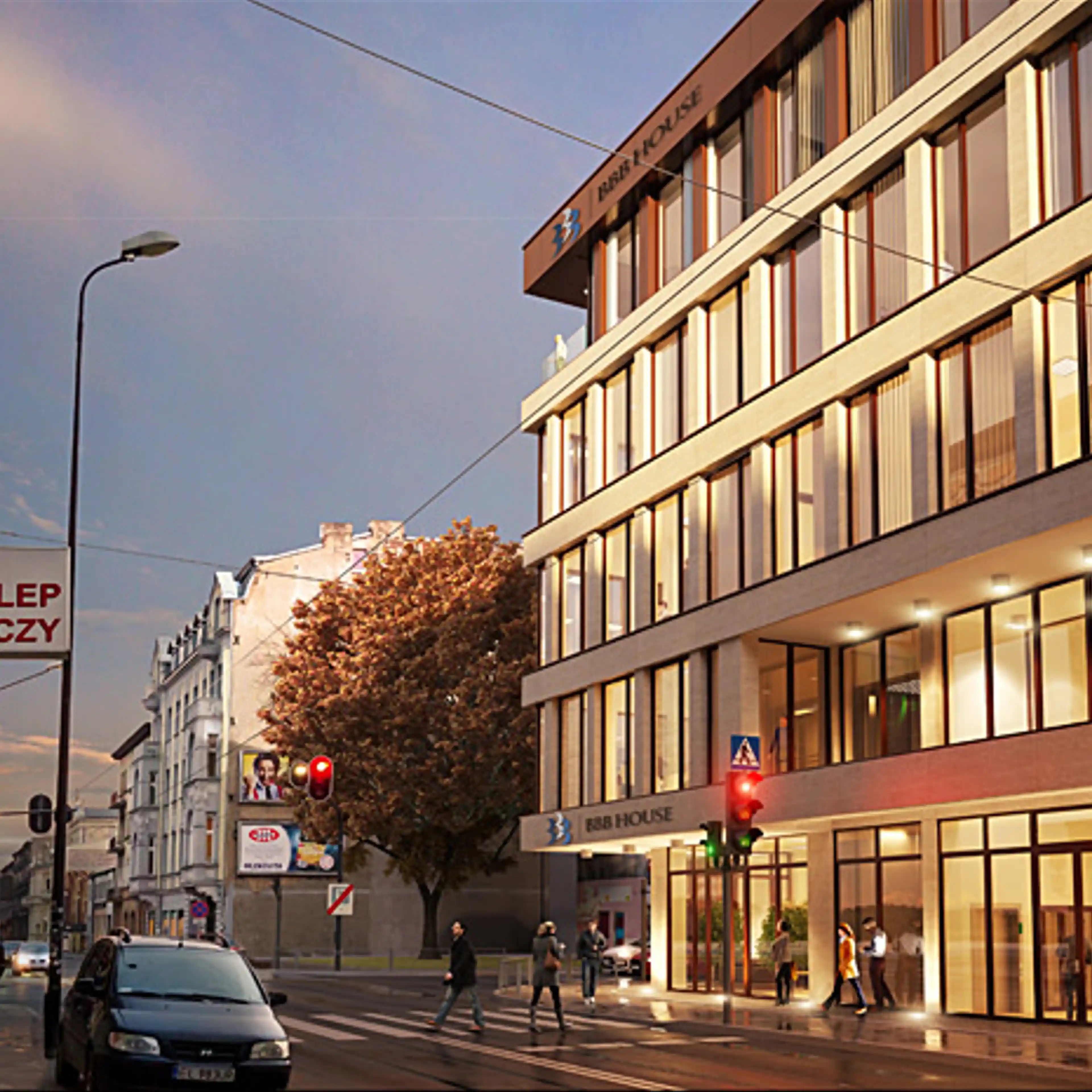 BBB House, Pomorska 9, Łódź, Śródmieście