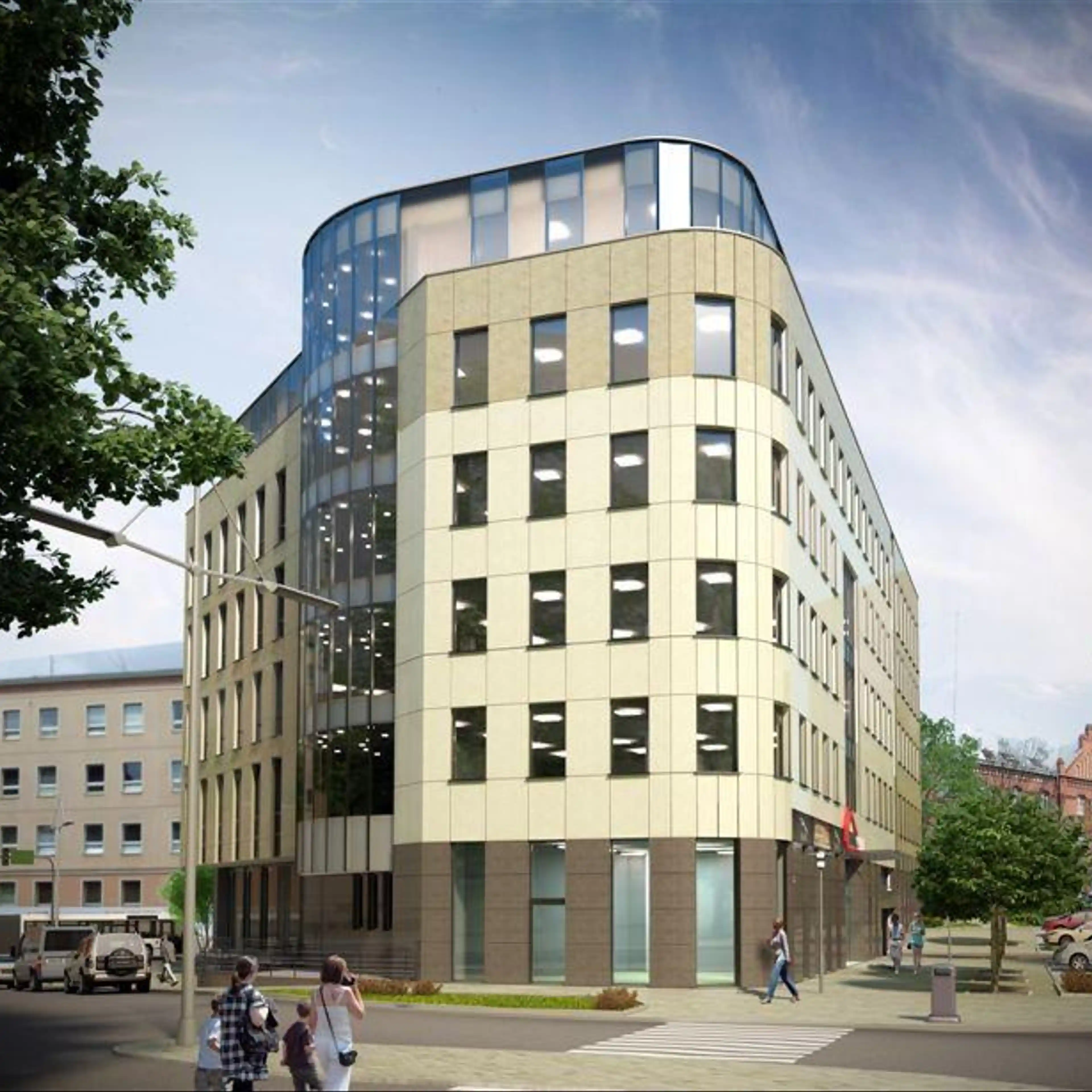 Business Center, Dąbrowszczaków 21, Olsztyn, Stare Miasto