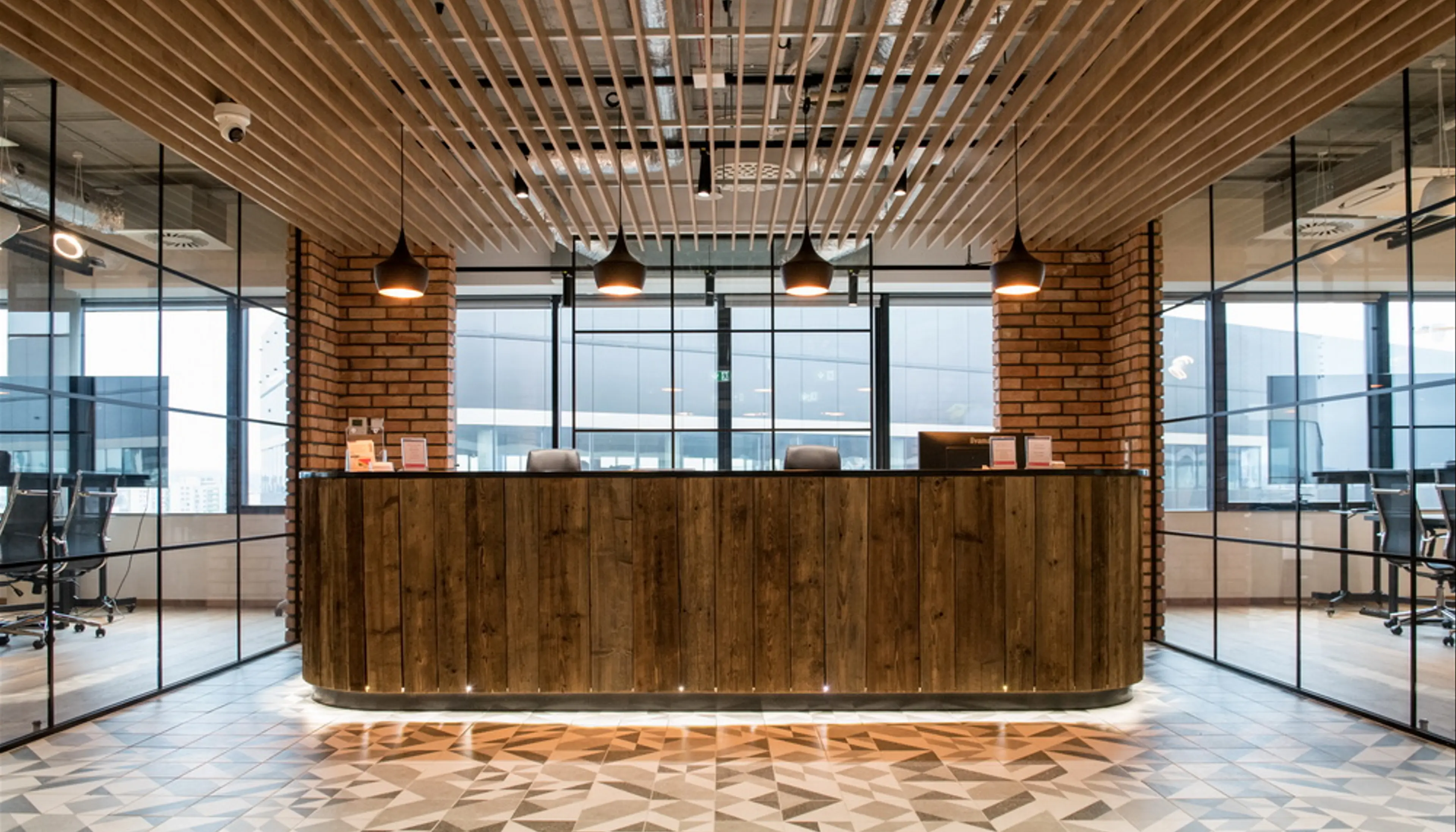 Fabryczna Office Park B1 - Biura serwisowane, Aleja Pokoju 18, Kraków, Śródmieście