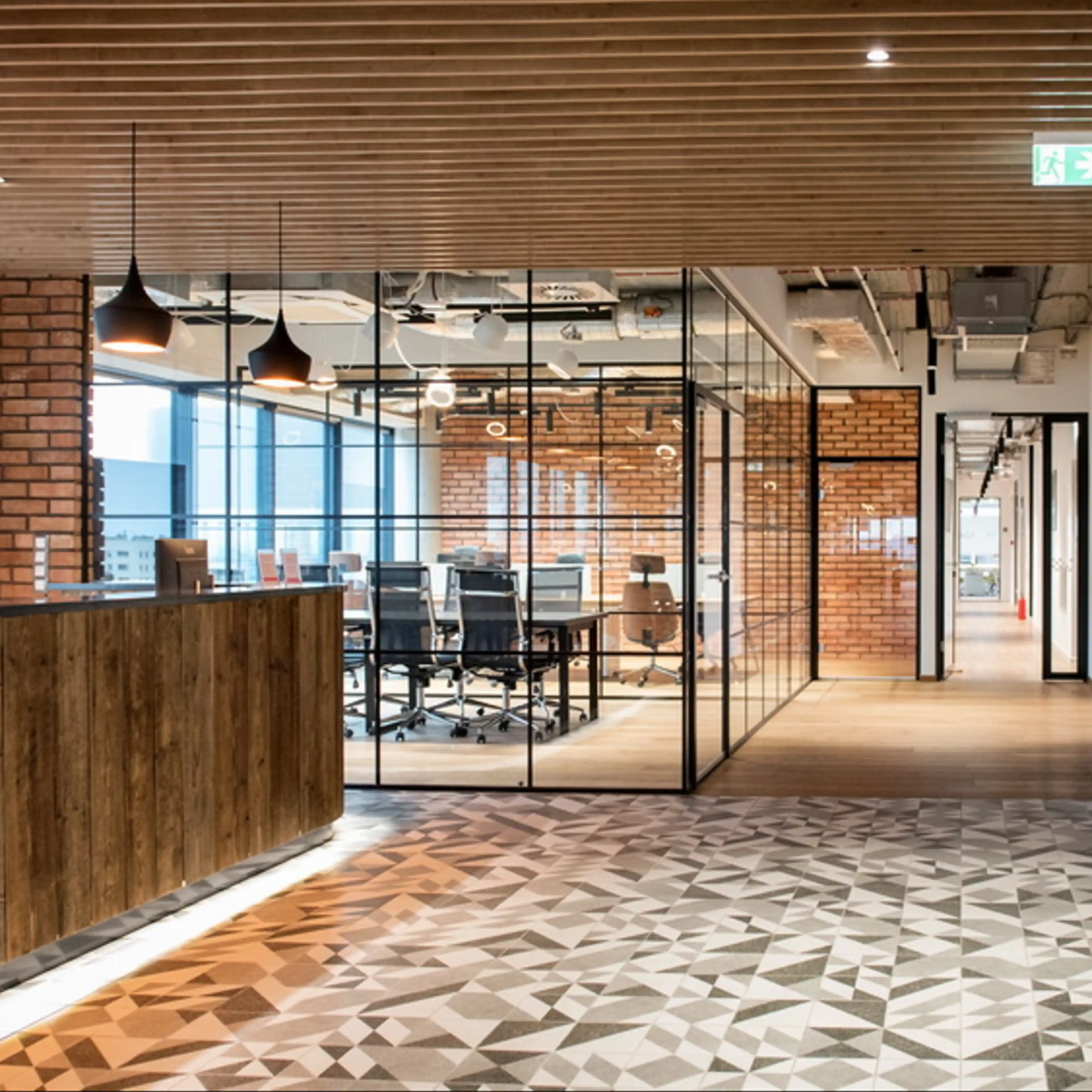 Fabryczna Office Park B1 - Biura serwisowane, Aleja Pokoju 18, Kraków, Śródmieście