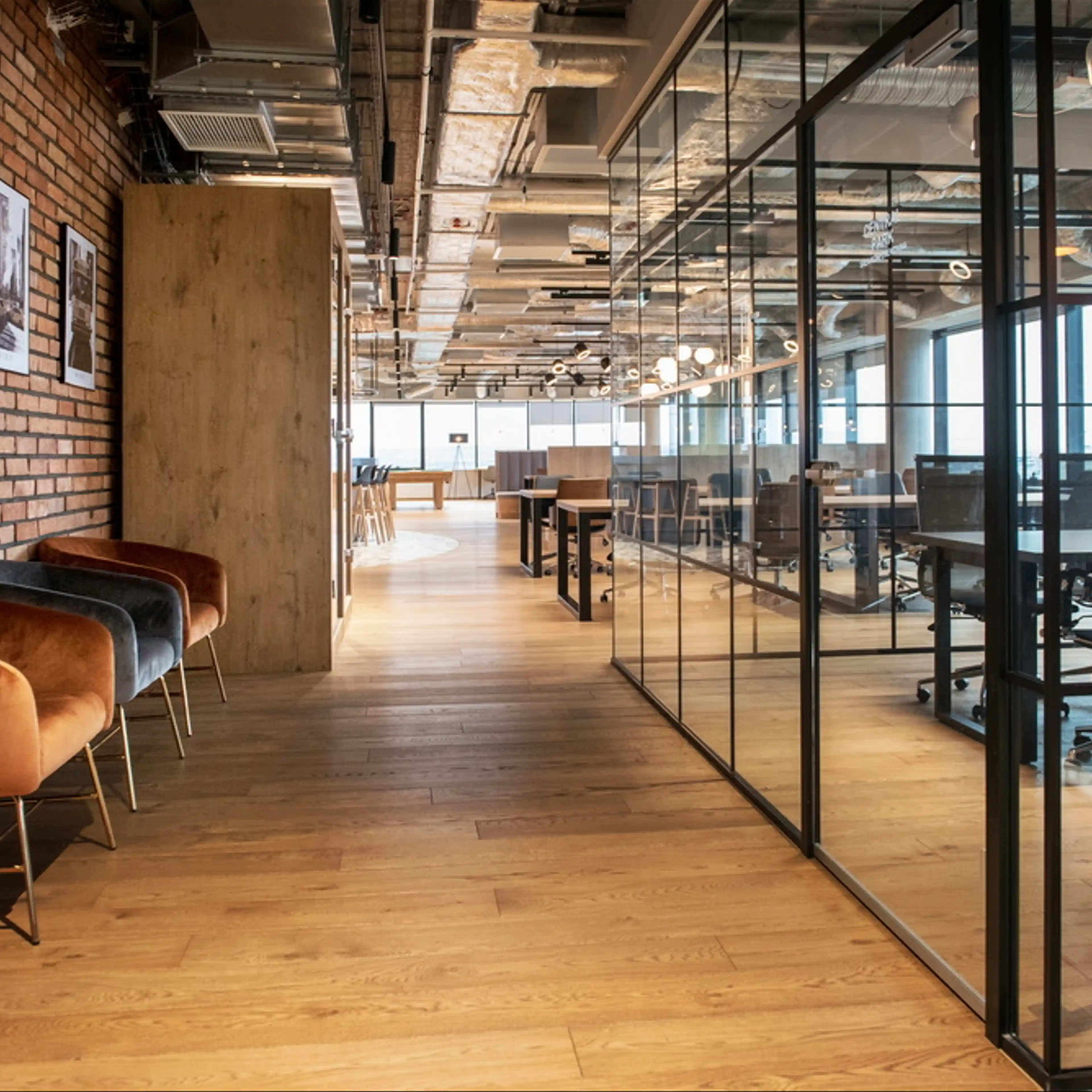 Fabryczna Office Park B1 - Biura serwisowane, Aleja Pokoju 18, Kraków, Śródmieście
