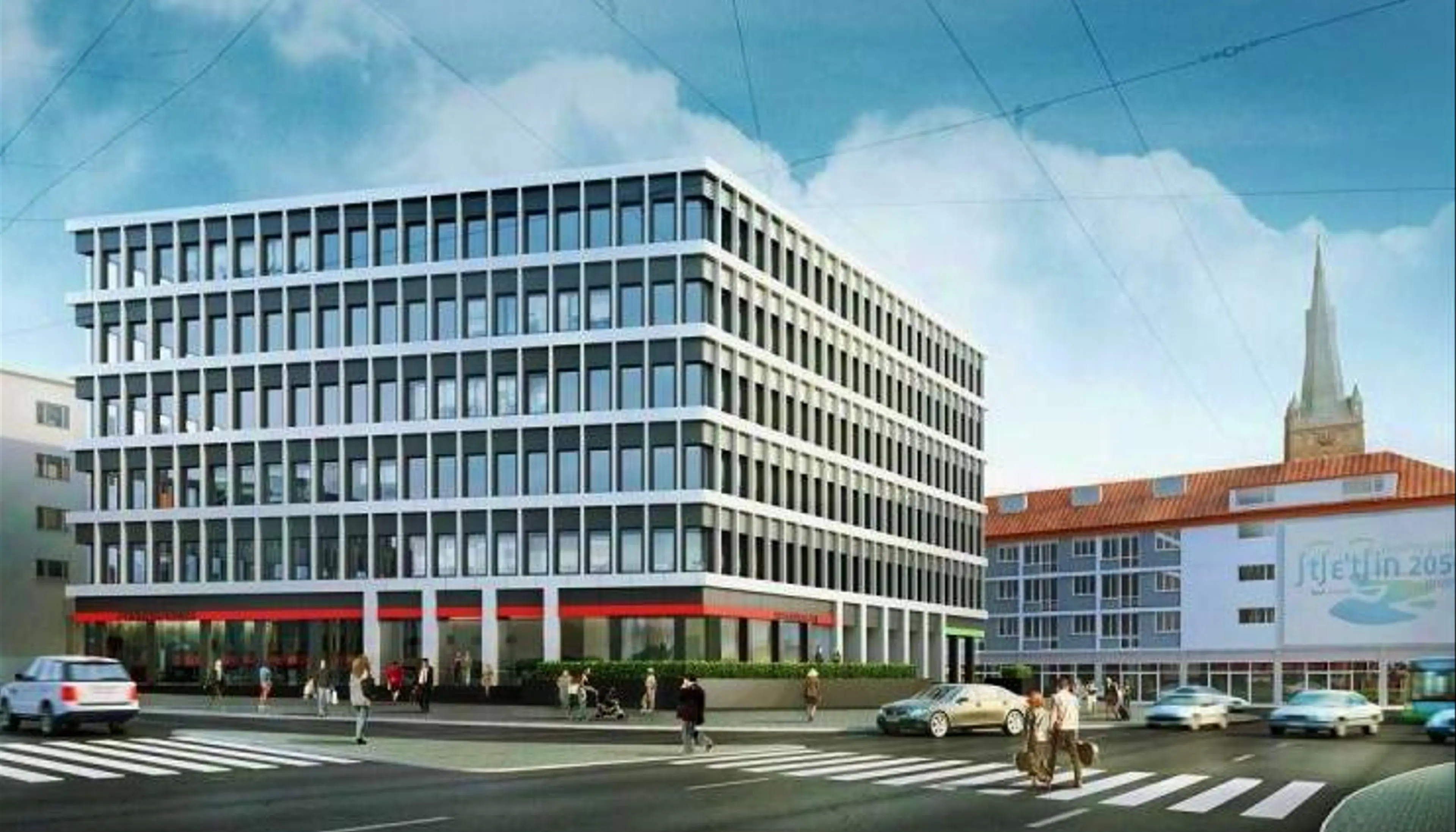 Brama Portowa I, Wyszyńskiego 1, Szczecin, Śródmieście