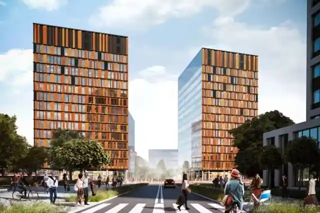 Brama Miasta B, Kilińskiego 66, Łódź, Śródmieście