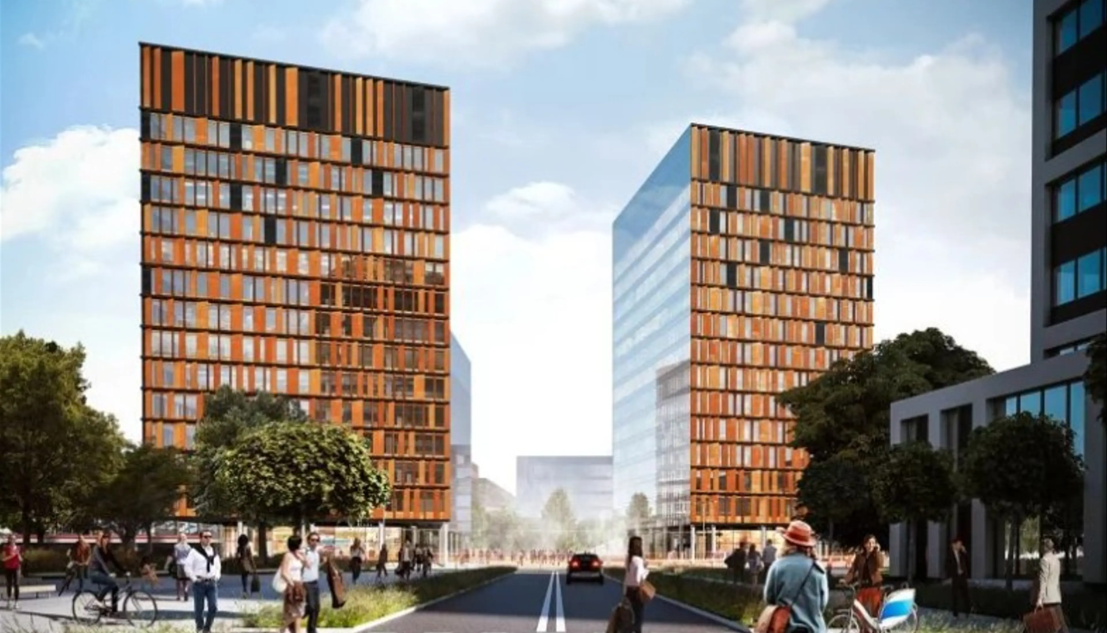 Brama Miasta B, Kilińskiego 66, Łódź, Śródmieście