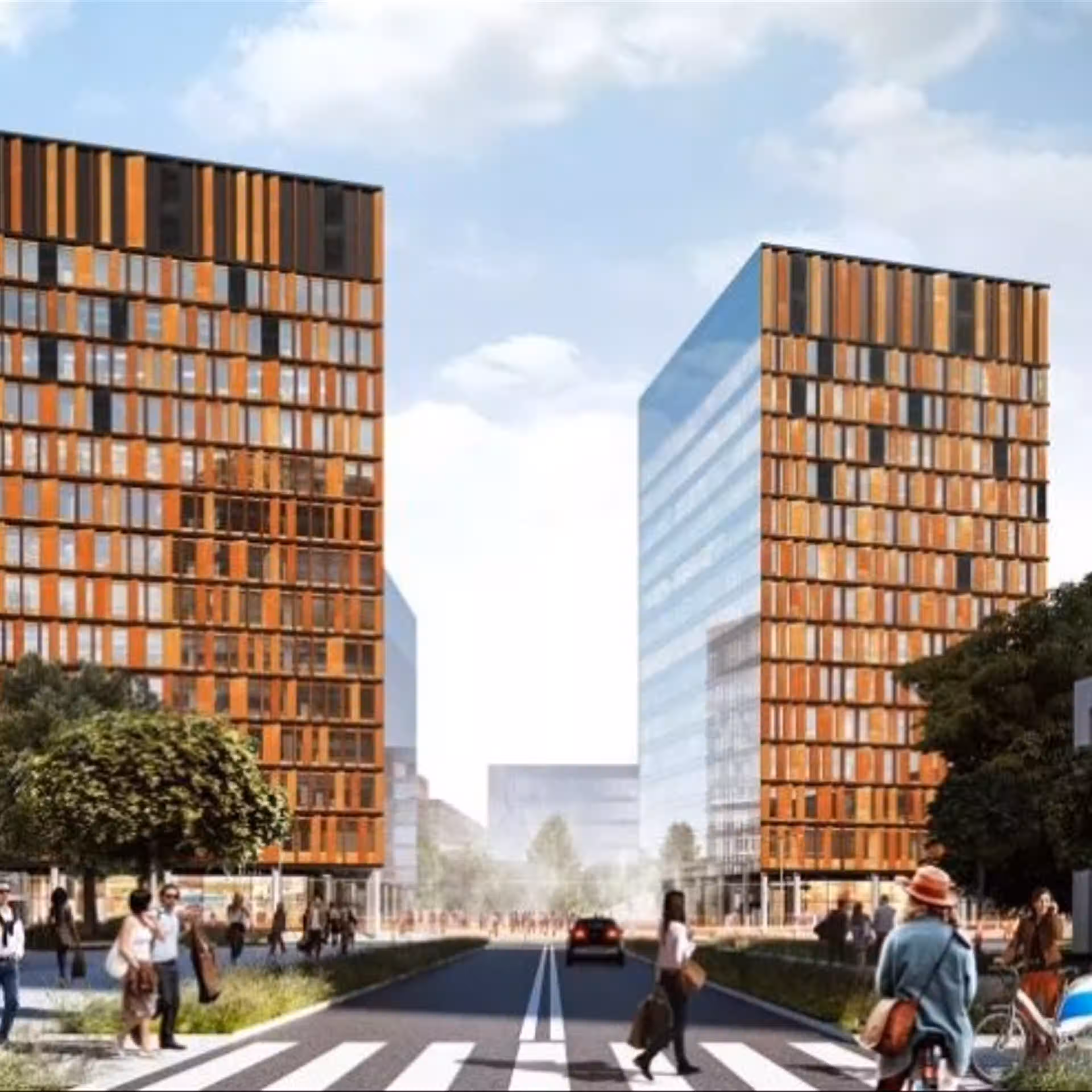 Brama Miasta B, Kilińskiego 66, Łódź, Śródmieście