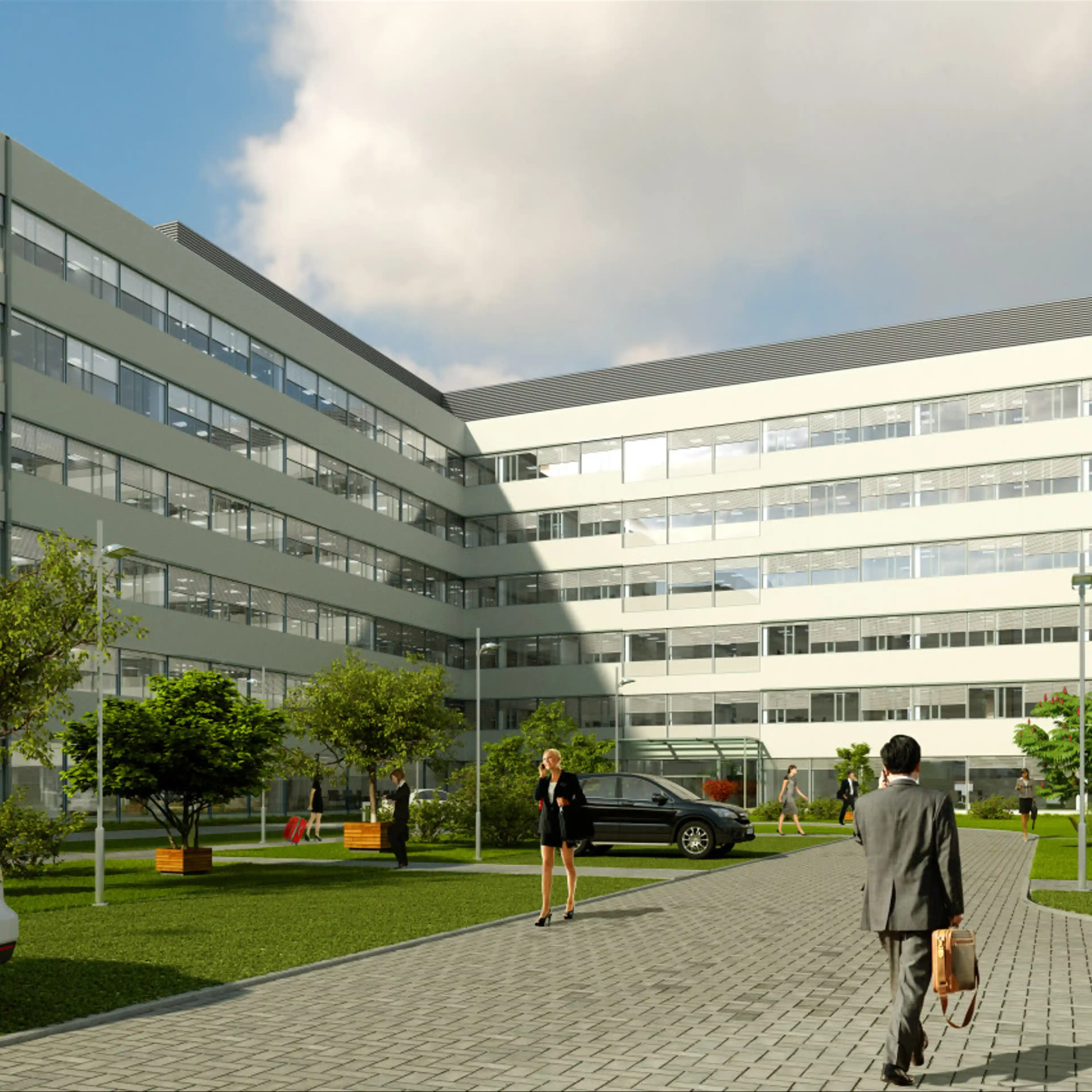 Business Garden Poznań - Budynek 4, Pastelowa 2-10, Poznań, Grunwald