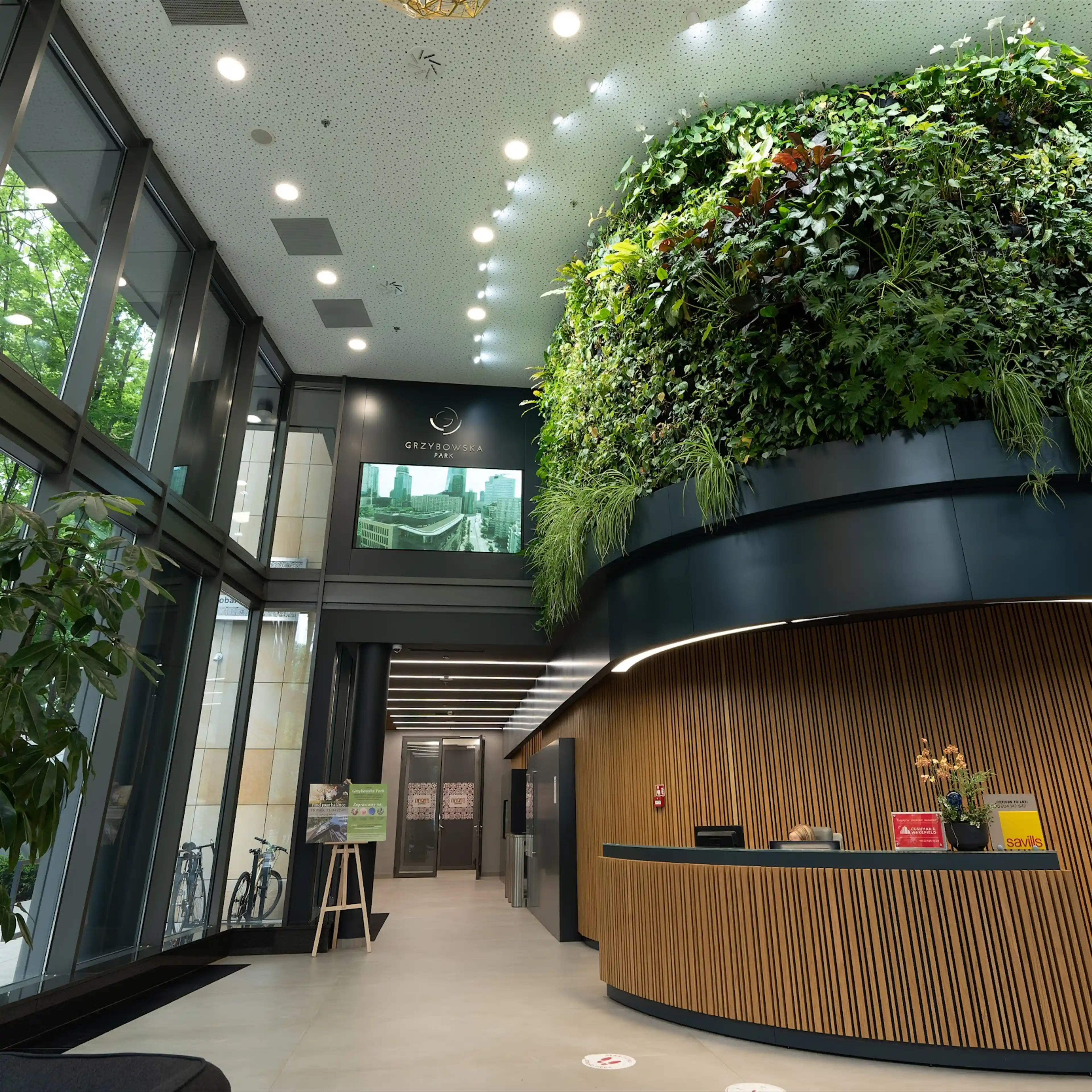 Grzybowska Park - Biura serwisowane, Grzybowska 5a, Warszawa, Wola