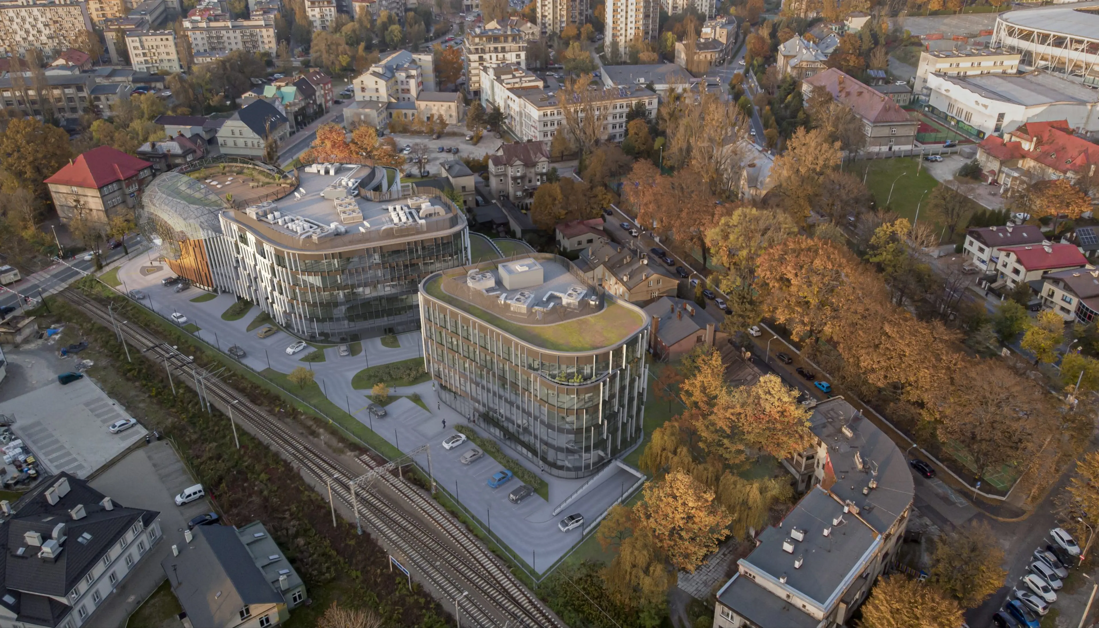 Cavatina Hall B, Dworkowa / Sempołowska, Bielsko-Biała, Śródmieście