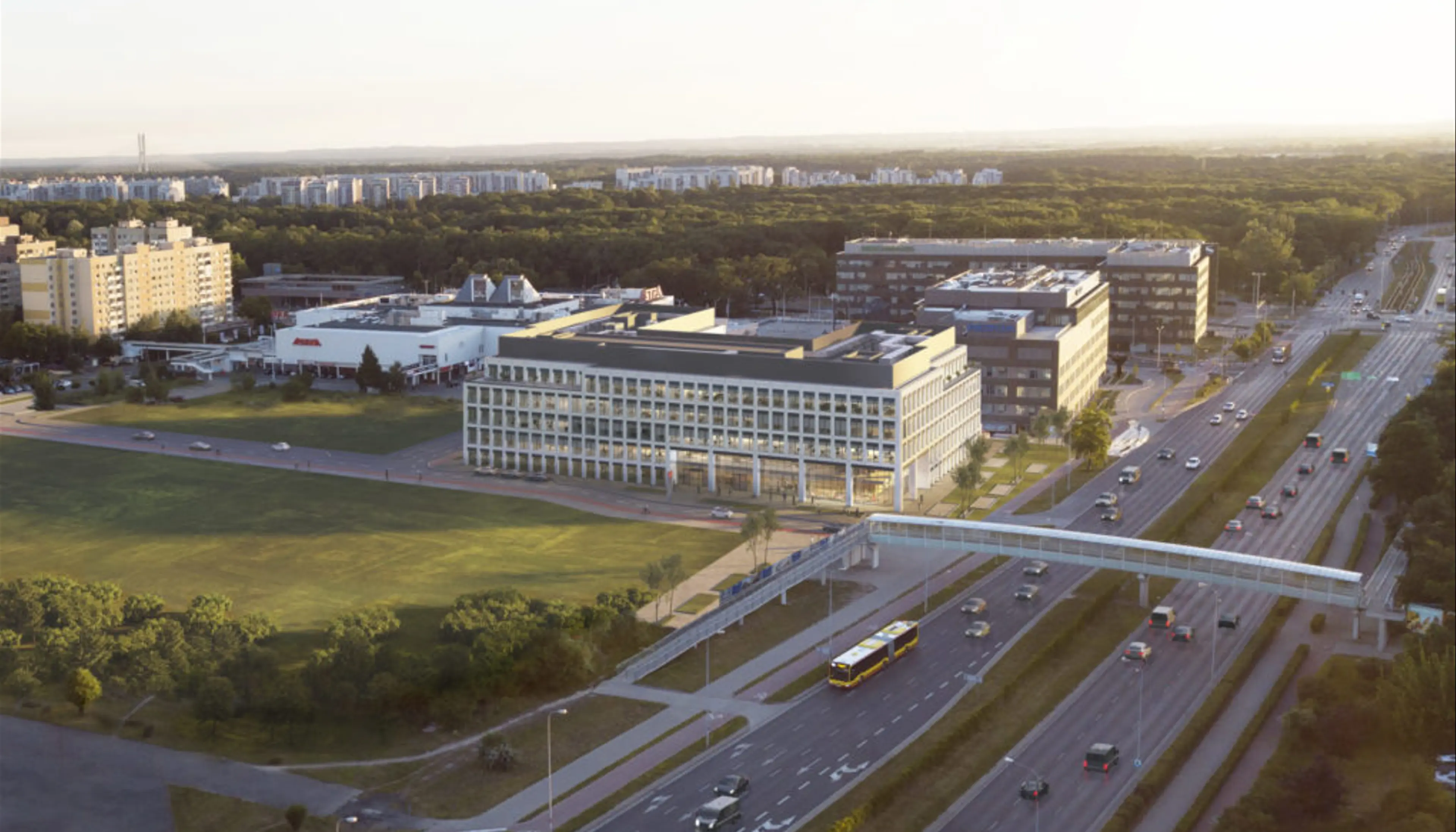 WEST 4 Business Hub - Faza 1 - Biura serwisowane, Na Ostatnim Groszu 3, Wrocław, Fabryczna