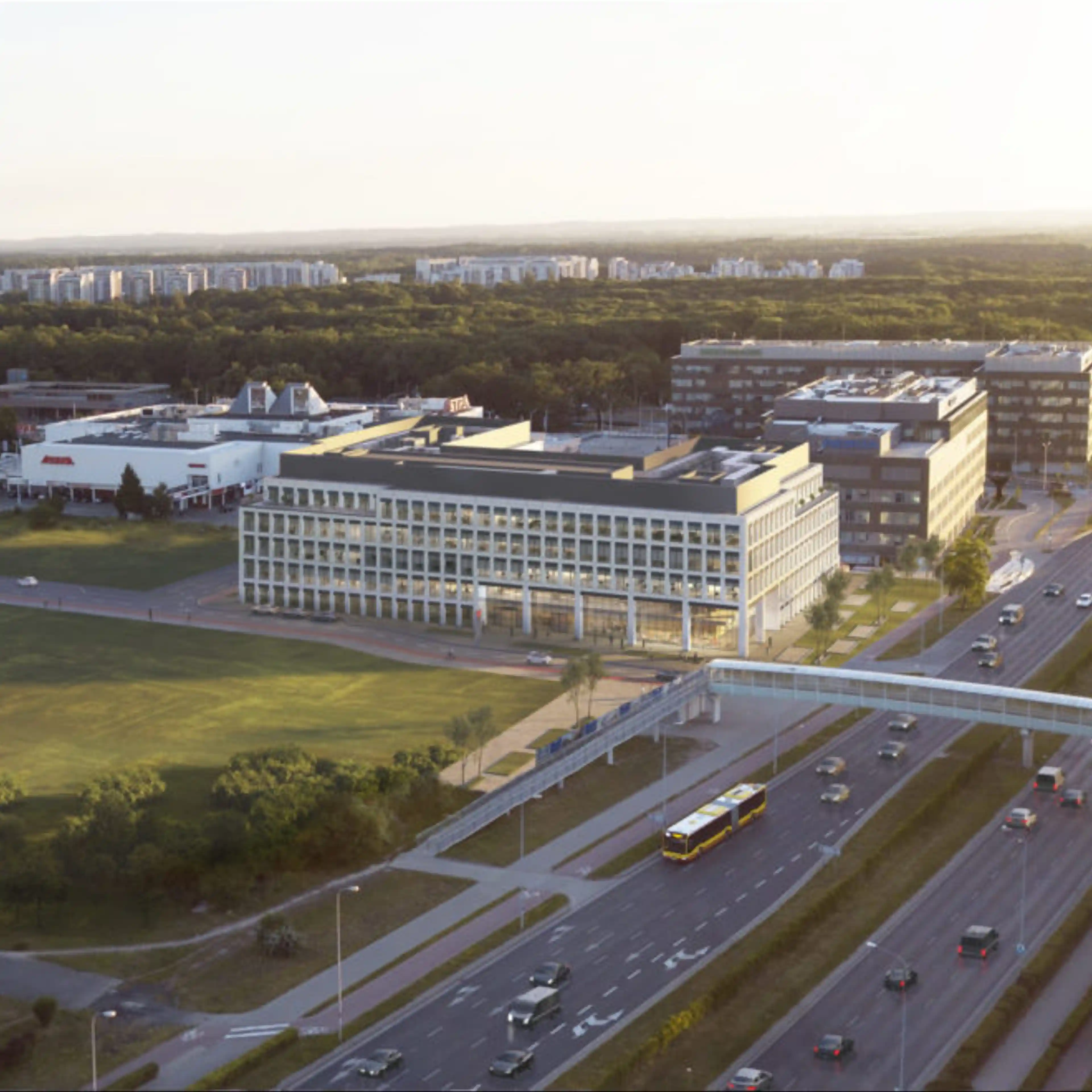 WEST 4 Business Hub - Faza 1 - Biura serwisowane, Na Ostatnim Groszu 3, Wrocław, Fabryczna