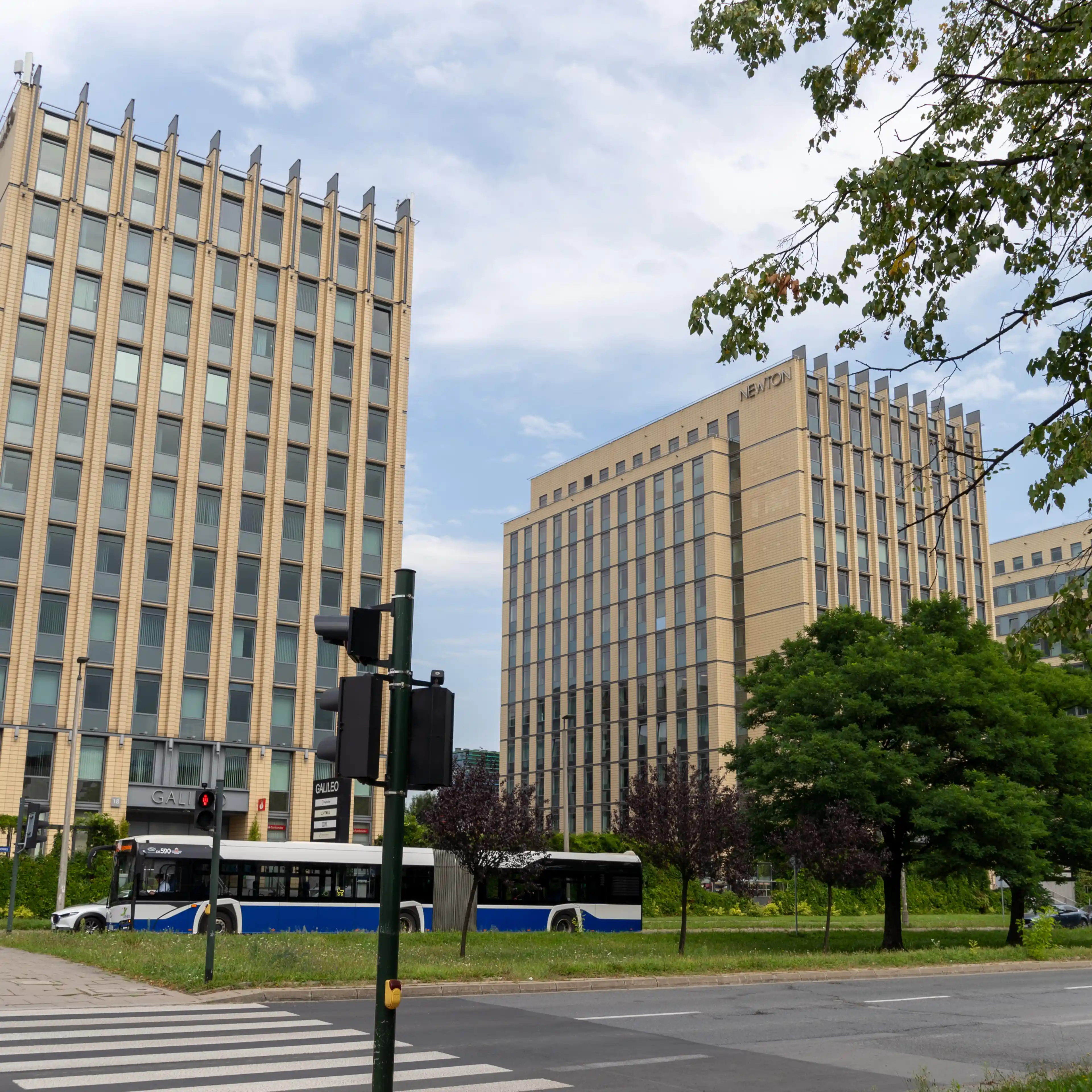 Korona Office Complex - Galileo - Biura serwisowane, Armii Krajowej 18, Kraków, Północny Zachód