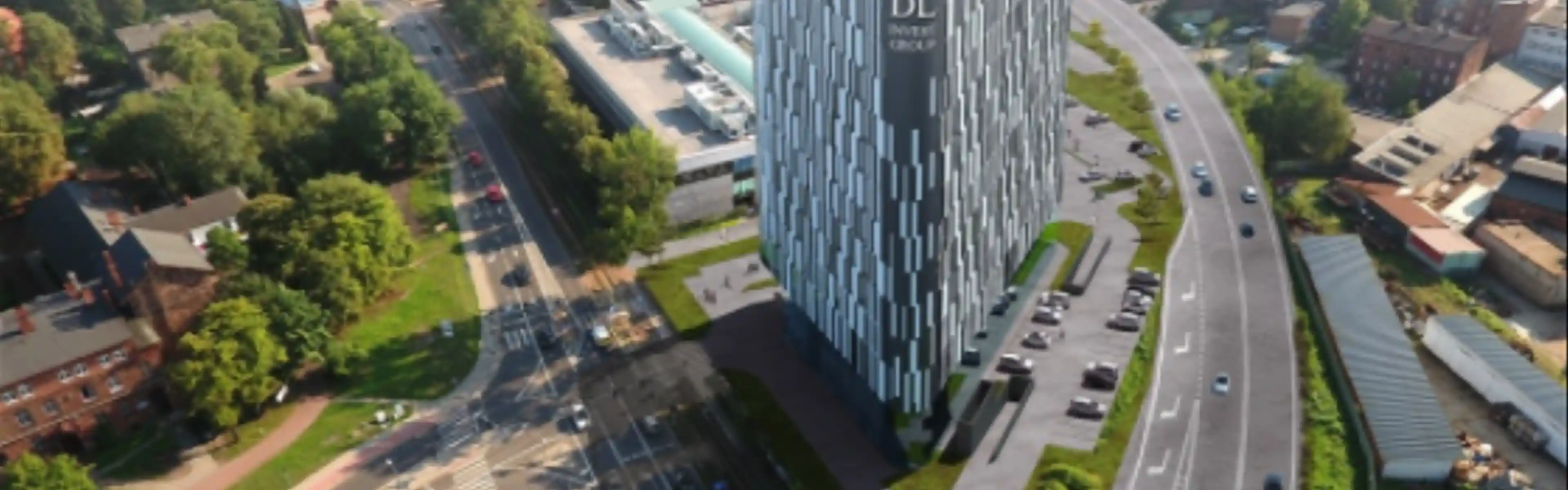 Katowice's DL Tower with new tenants