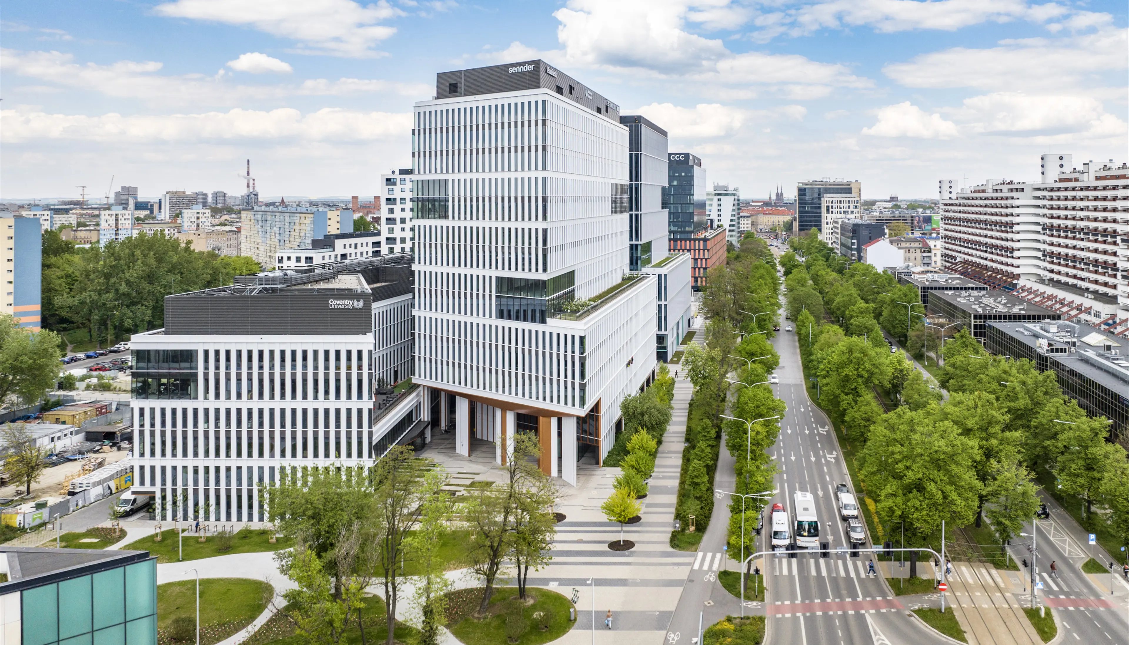Centrum Południe Budynek C i D (Faza1), Powstańców Śląskich 15-17, Wrocław, Krzyki