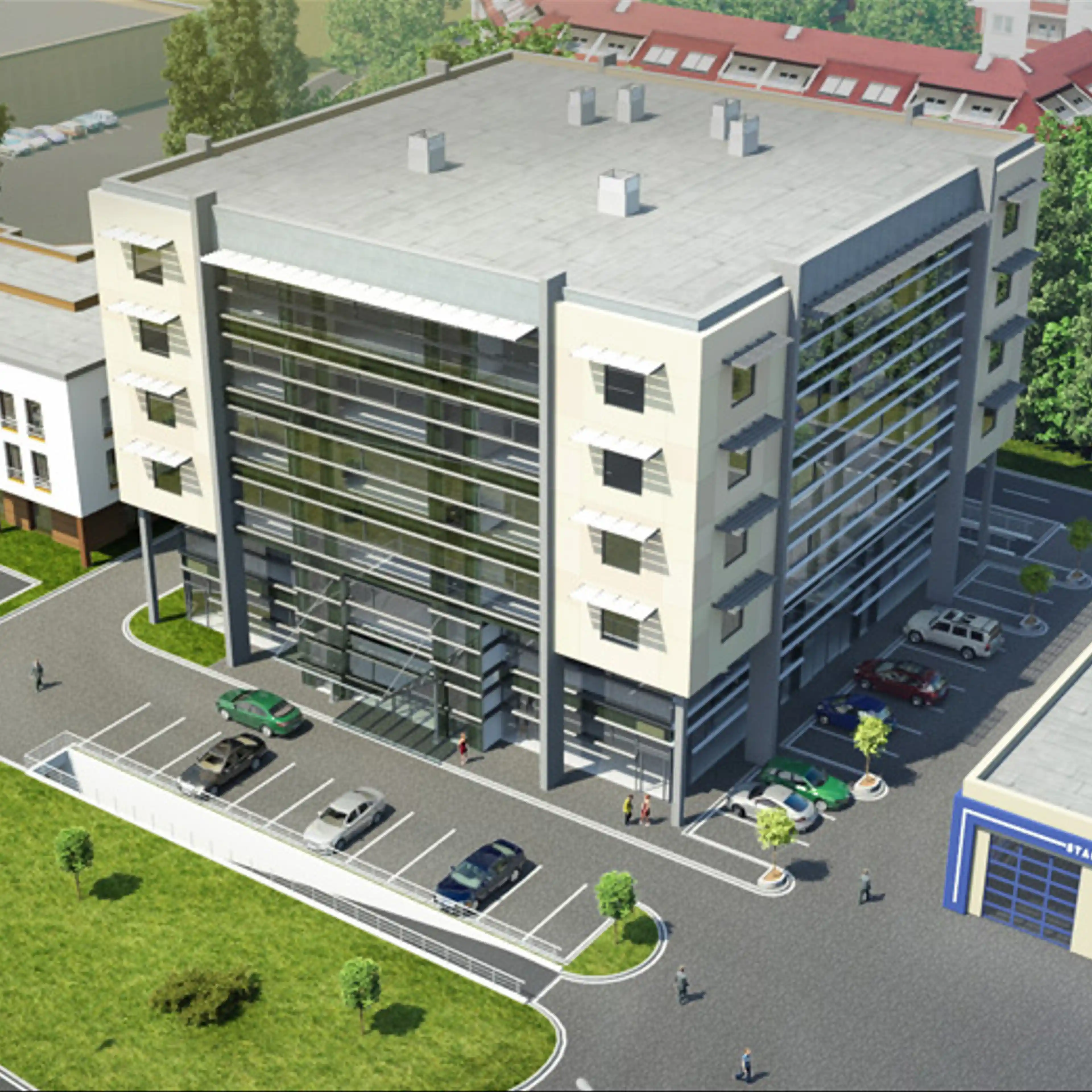JPBC Business Center, Jana Pawła II 17, Lublin, Czuby