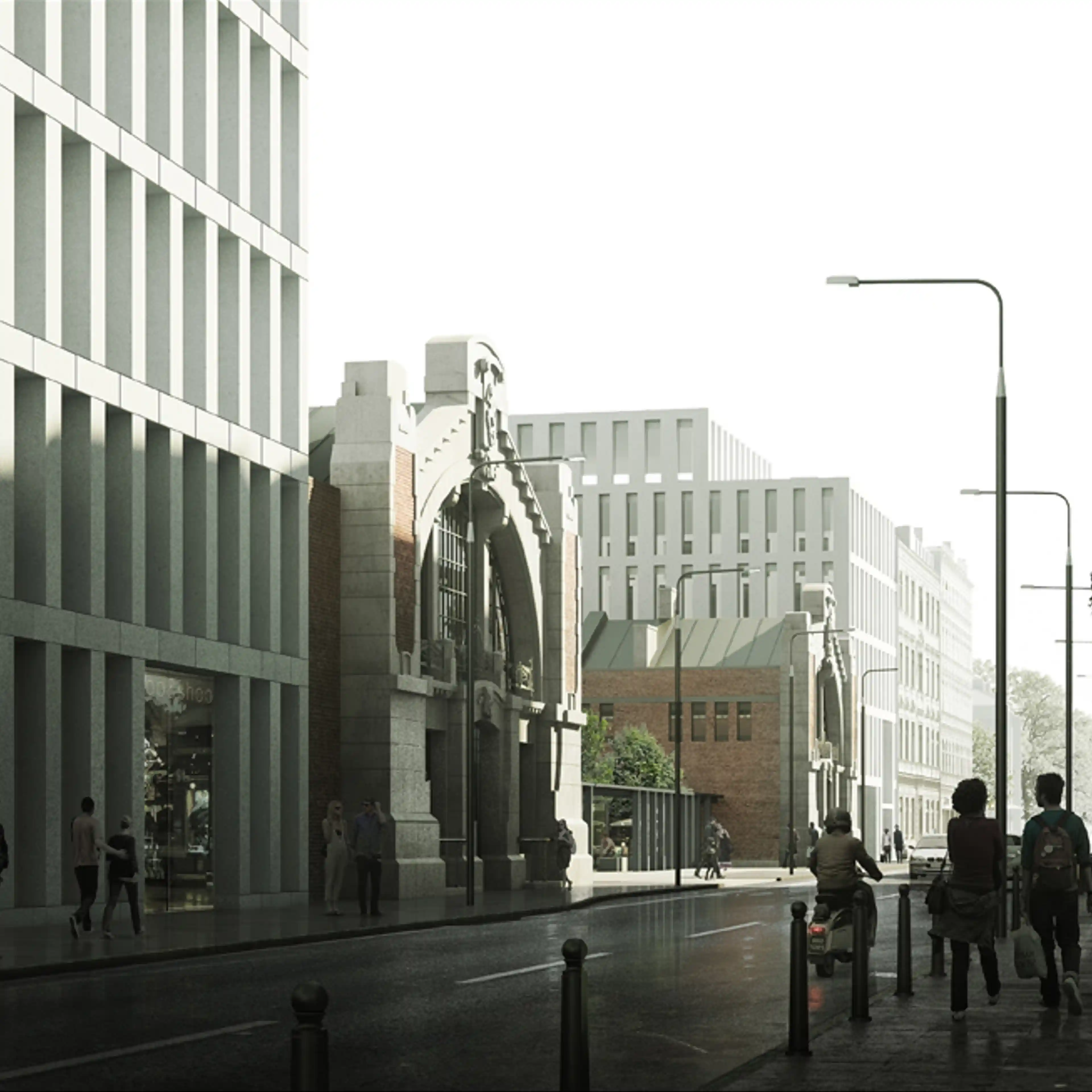 Hala Koszyki budynek K65 (bud. B), Koszykowa 65, Warsaw, Centrum