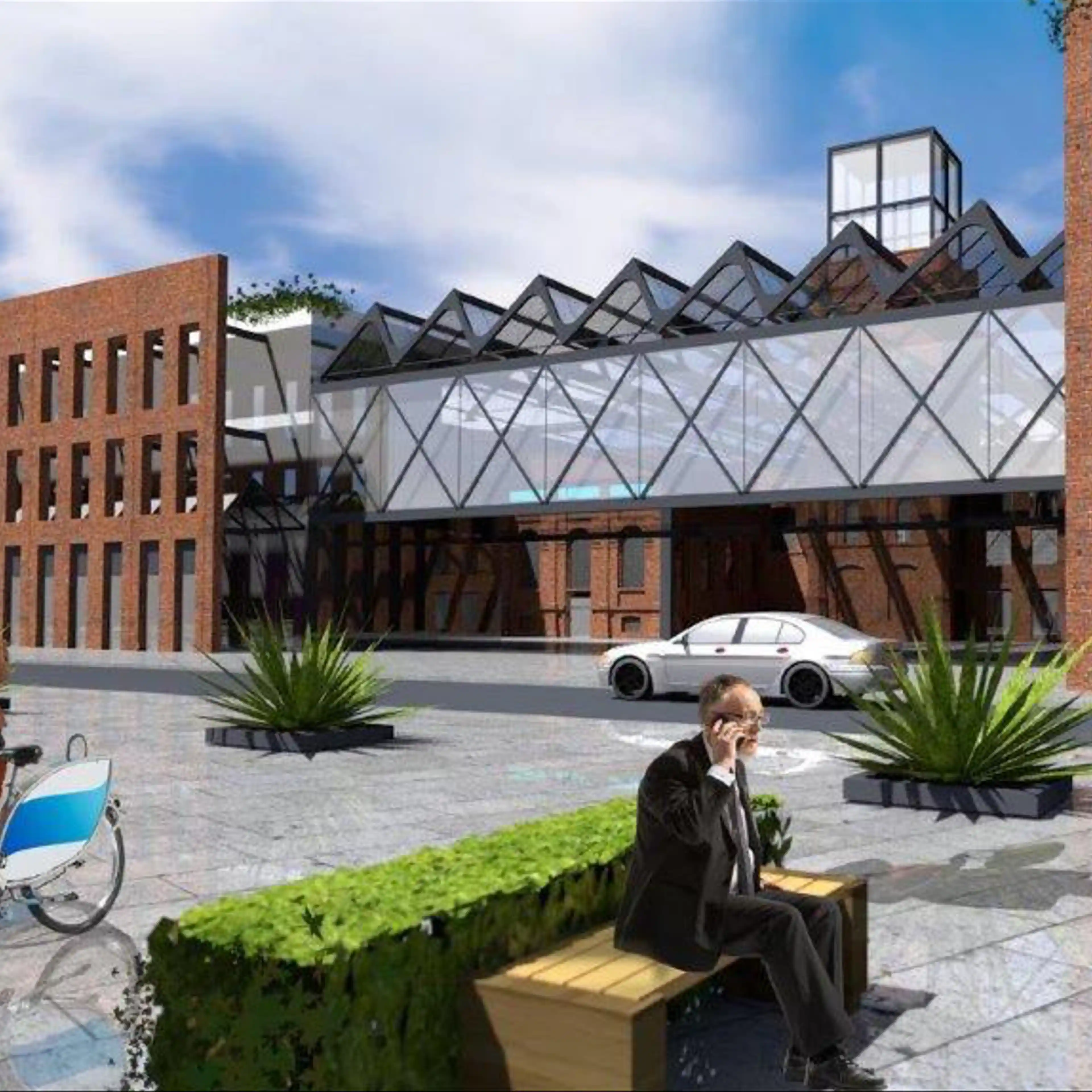 Ogrody Geyera, Piotrkowska 293/305, Łódź, Górna