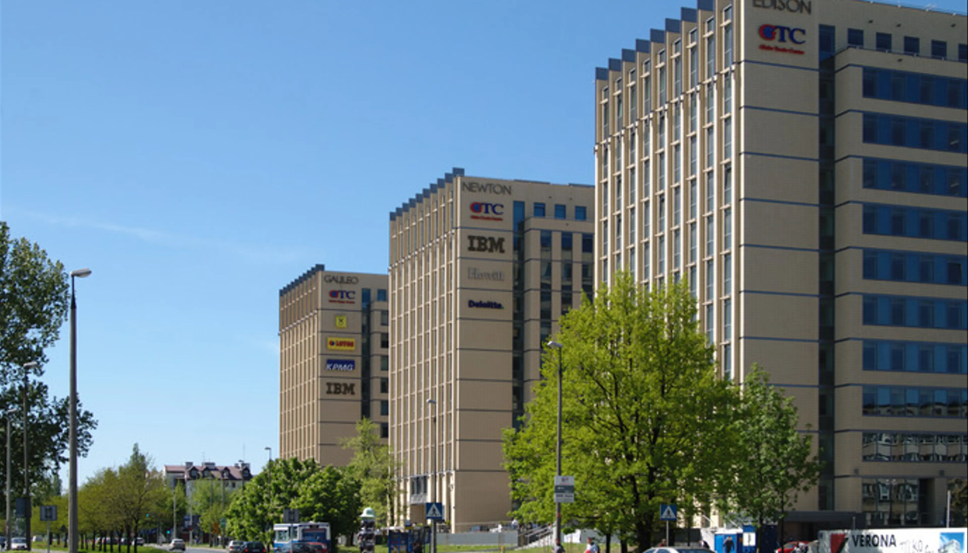 Korona Office Complex - GTC Newton, Armii Krajowej 16, Krakow, Północny Zachód