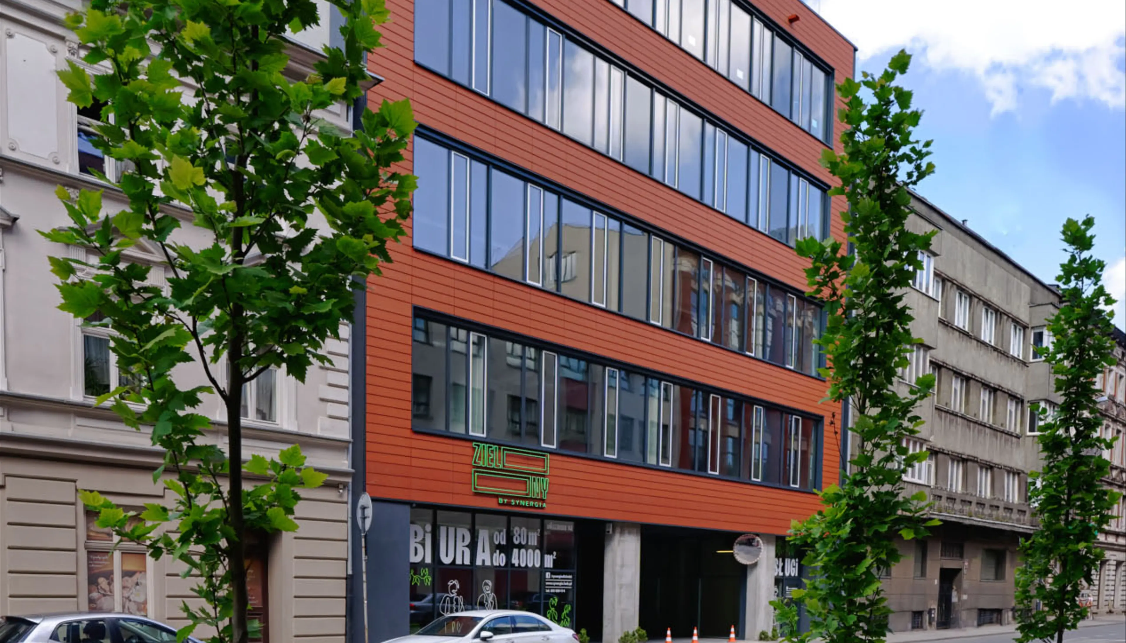 Zielony by Synergia, Wólczańska 143, Łódź, Śródmieście