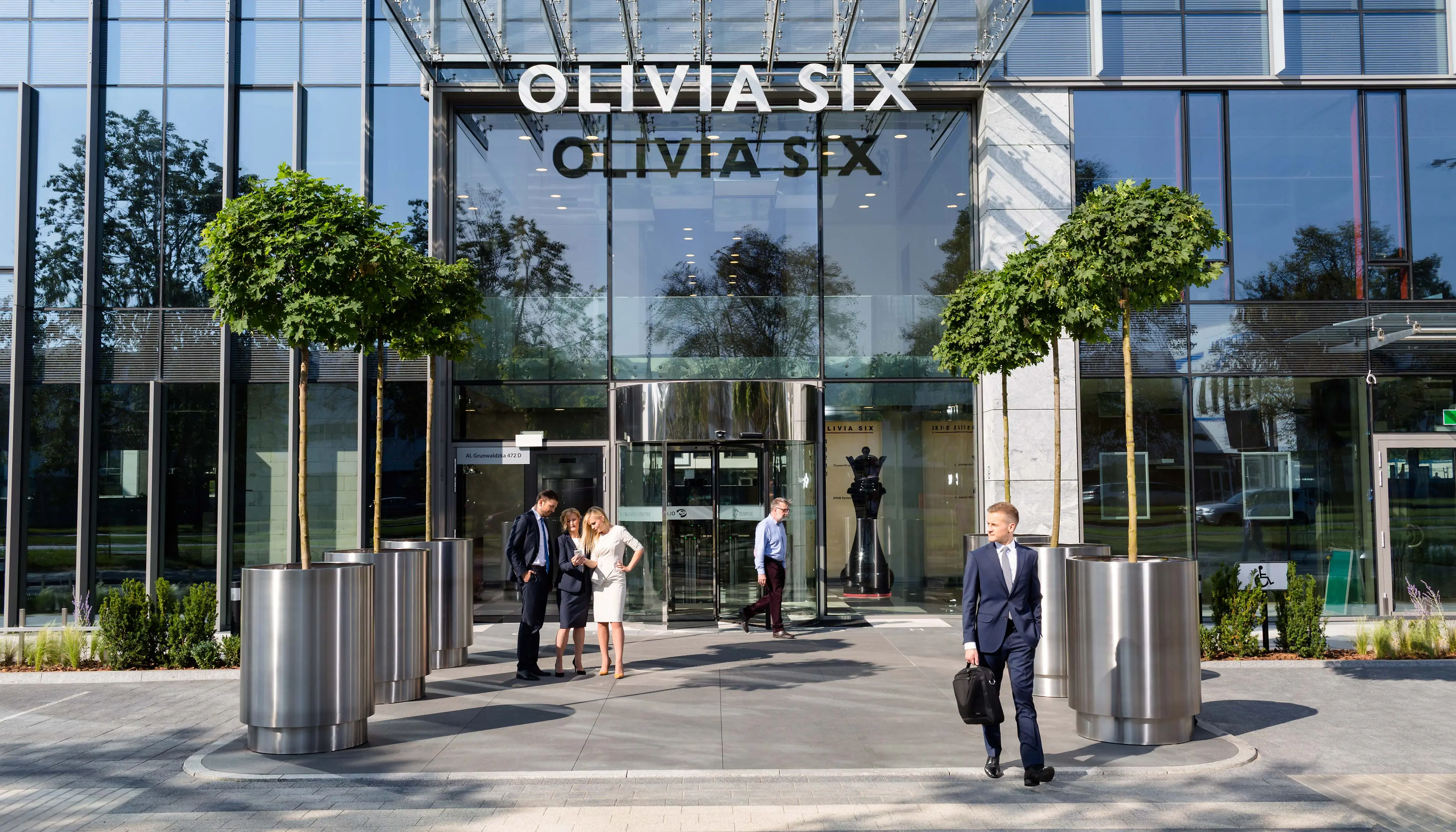 Olivia Business Centre Olivia Six, Grunwaldzka 472 D, Gdansk, Oliwa