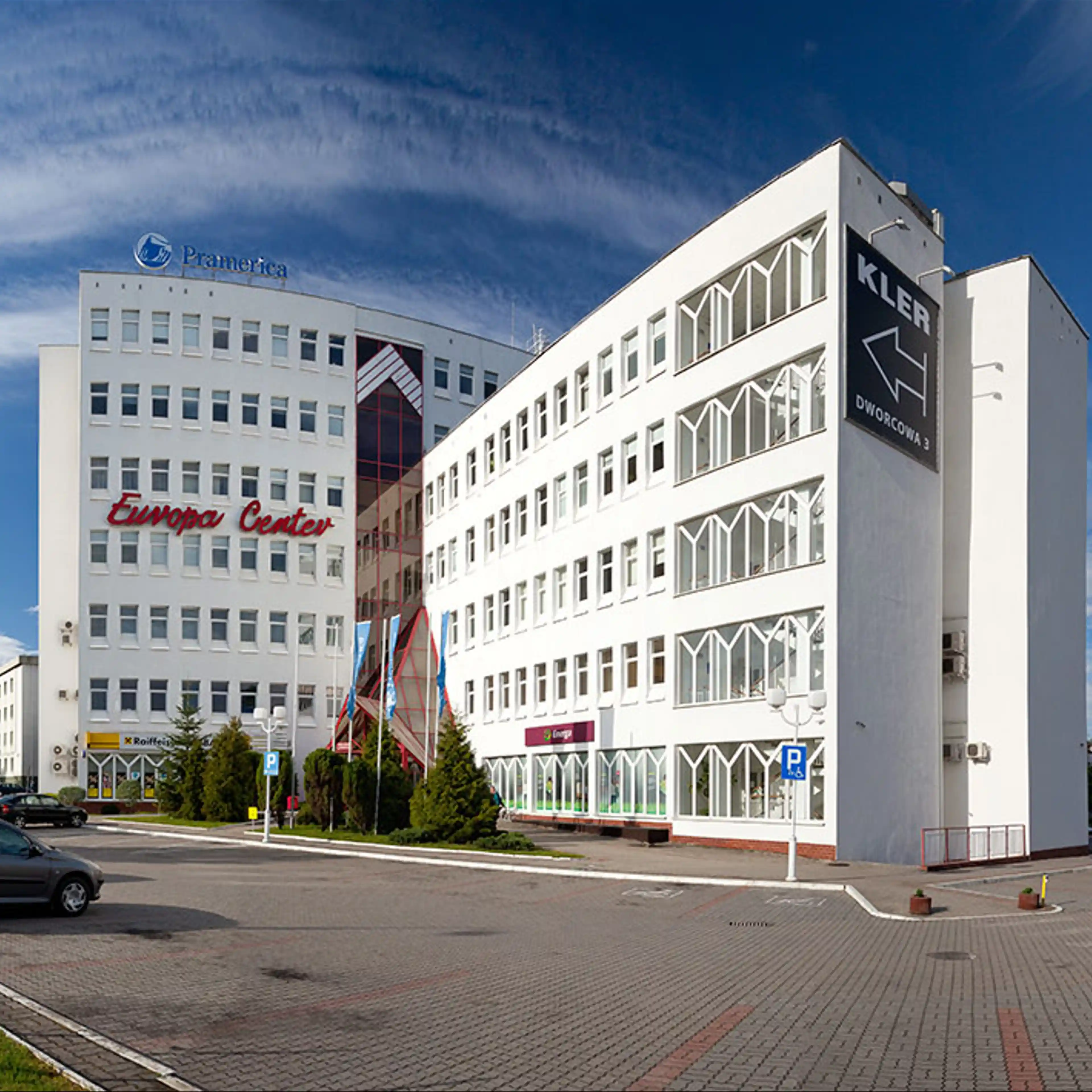 Europa Center, Dworcowa 3, Olsztyn, Osiedle Kętrzyńskiego