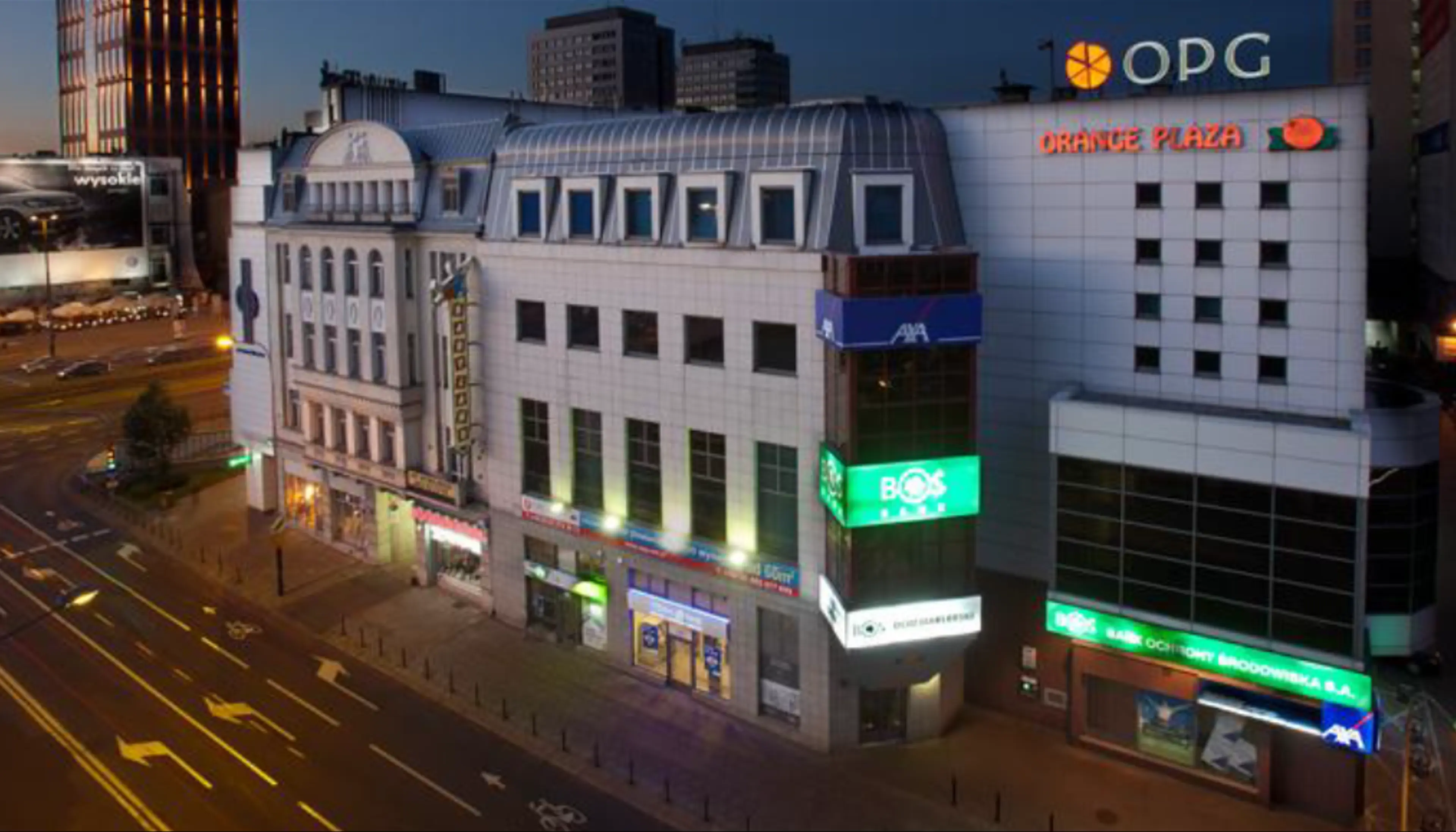Centrum Finansowe Orange Plaza, Piotrkowska 166/168, Łódź, Śródmieście