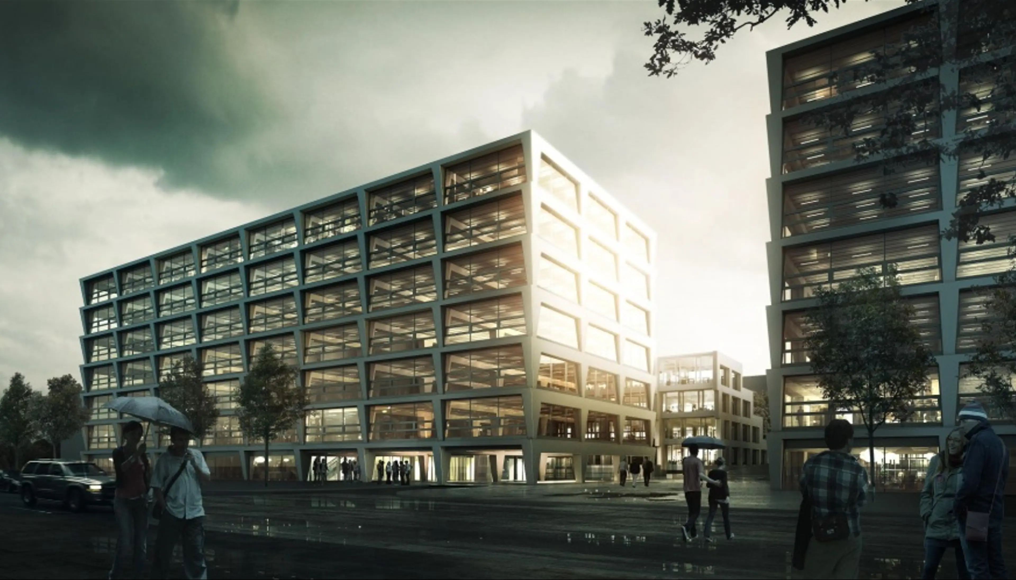 P4 / B1, Postępu 4, Warszawa, Mokotów