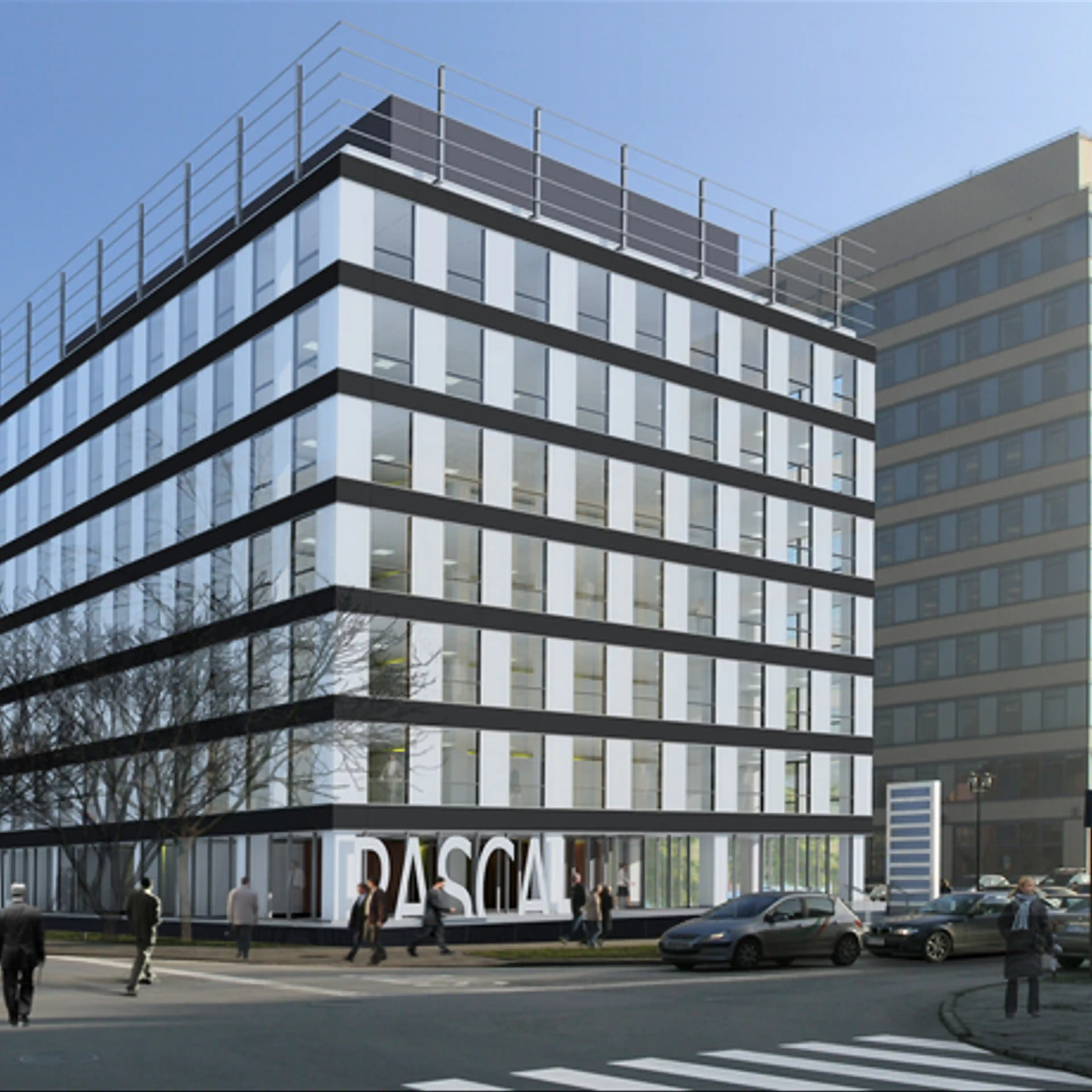 Korona Office Complex - GTC Pascal, Przybyszewskiego 56, Krakow, Północny Zachód