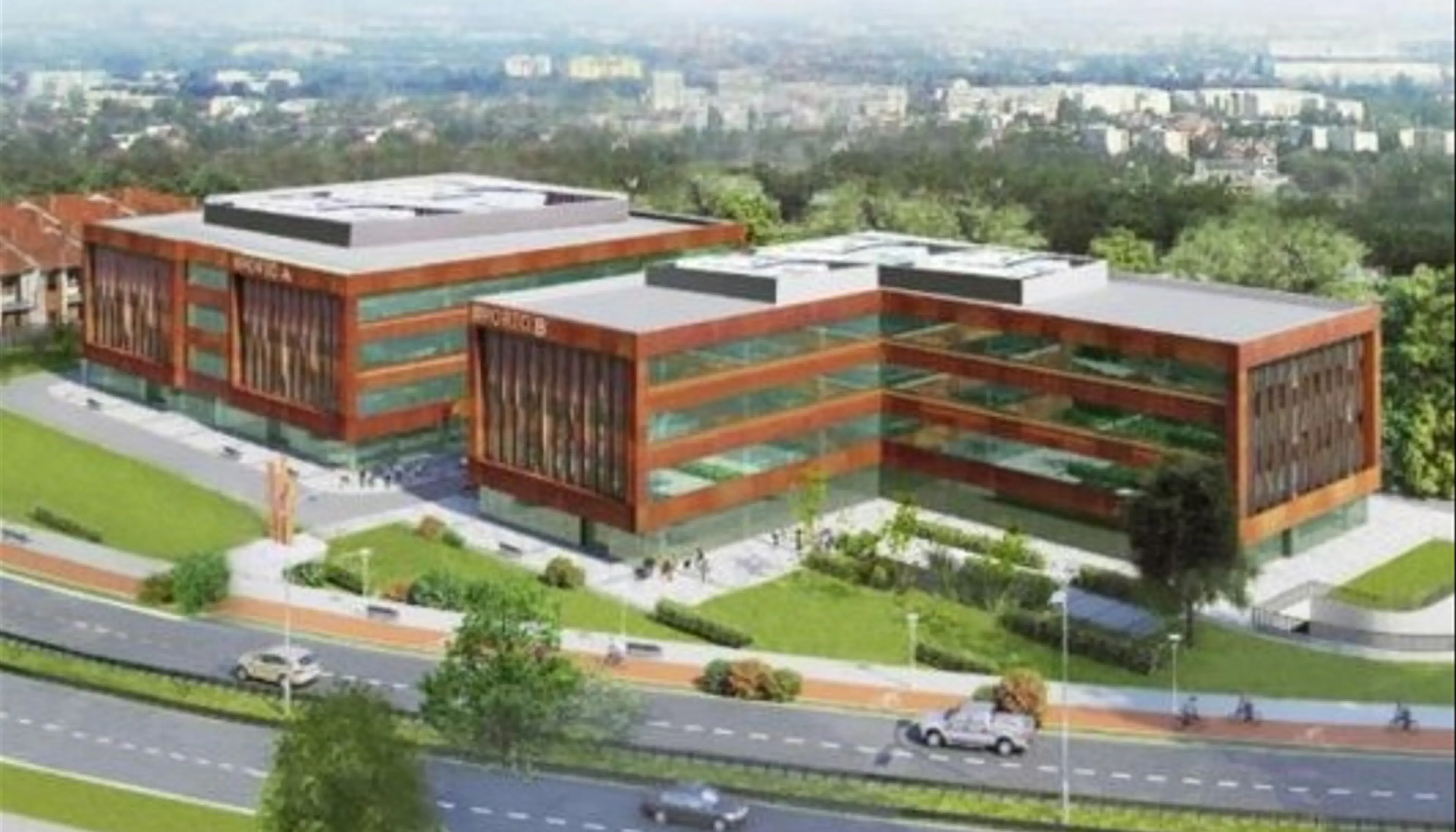 Porto Office I - budynek A, Bohdana Zielińskiego 24, Kraków, Południe