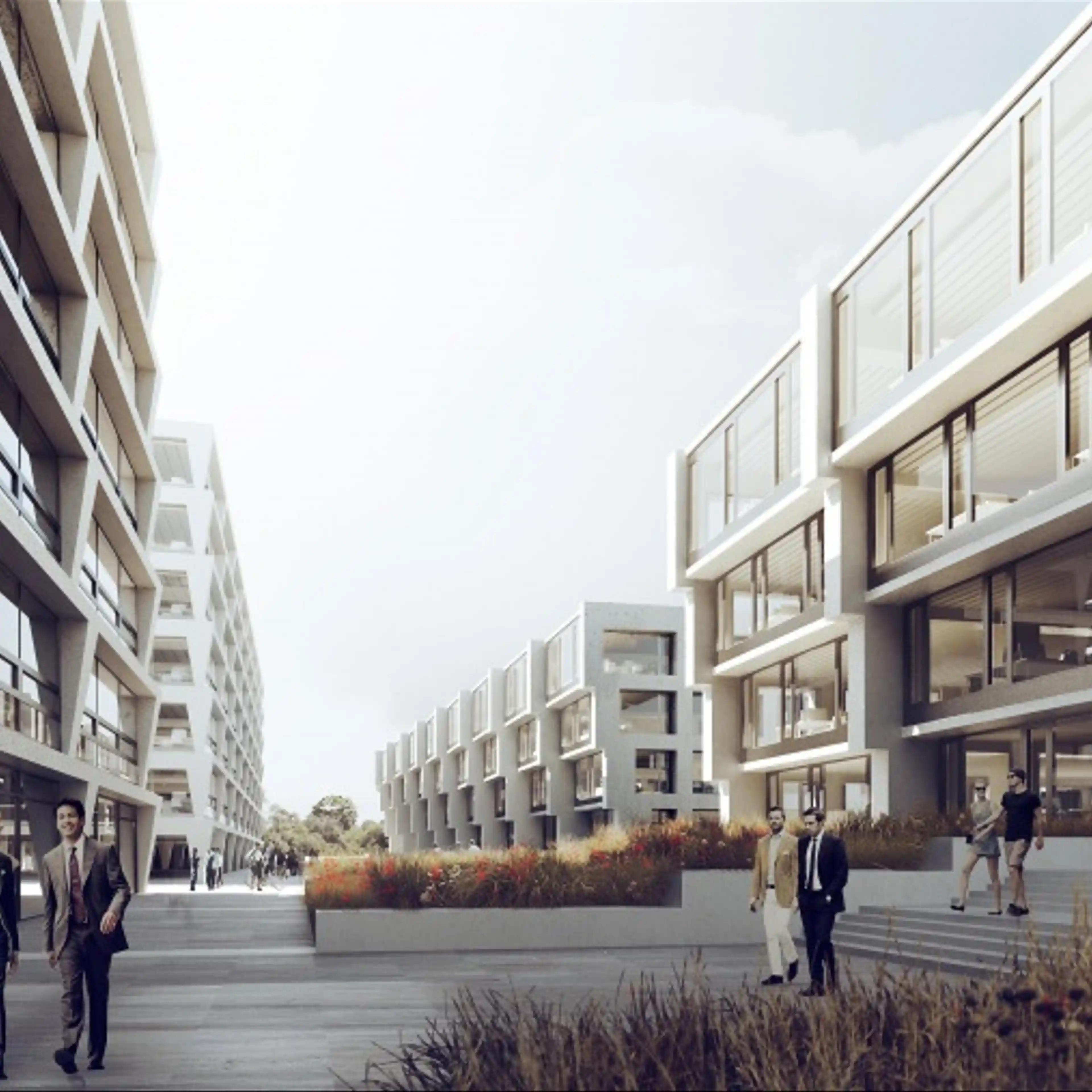 P4 / B1, Postępu 4, Warsaw, Mokotów