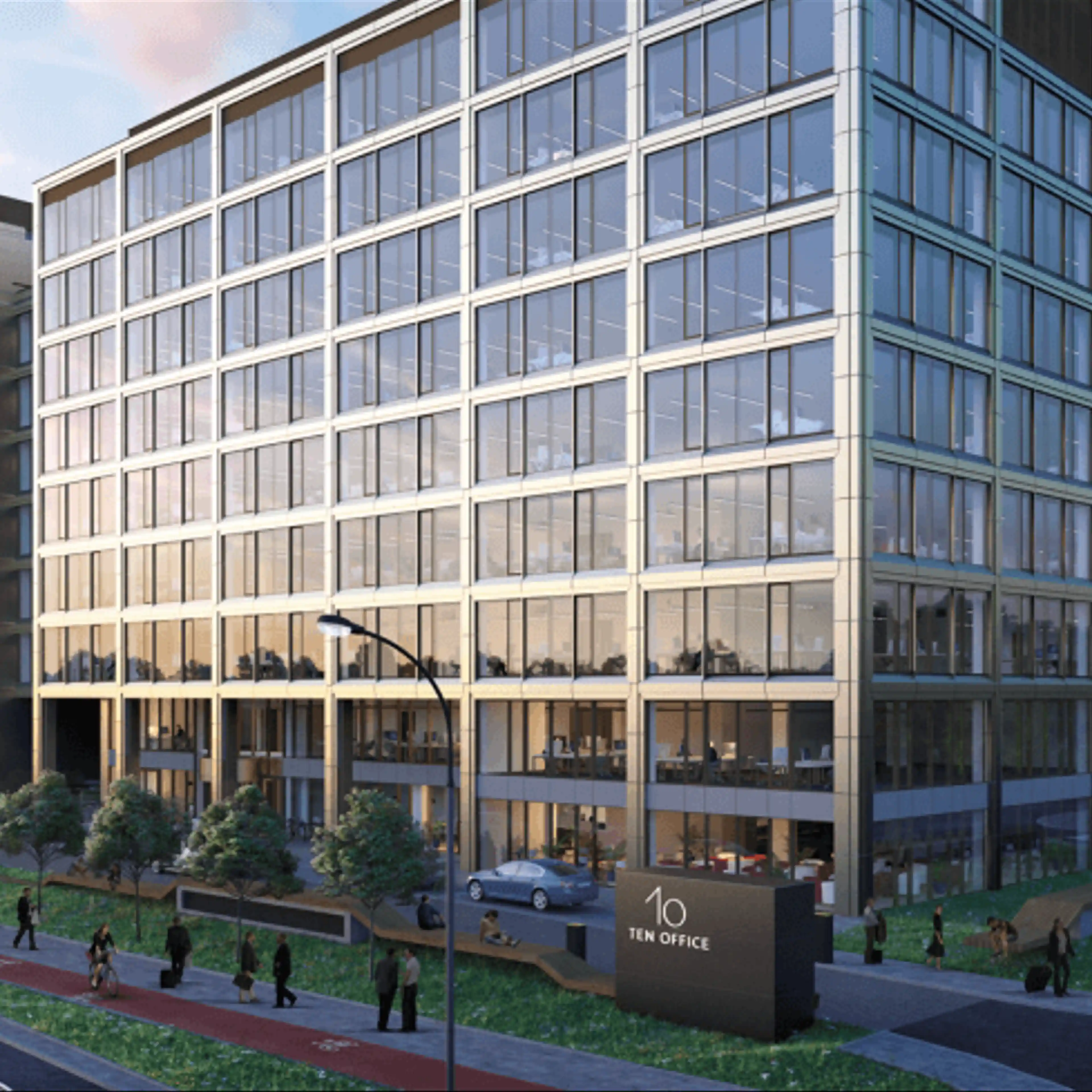 TEN OFFICE - B, Księdza Józefa Tischnera 10, Krakow, Południe