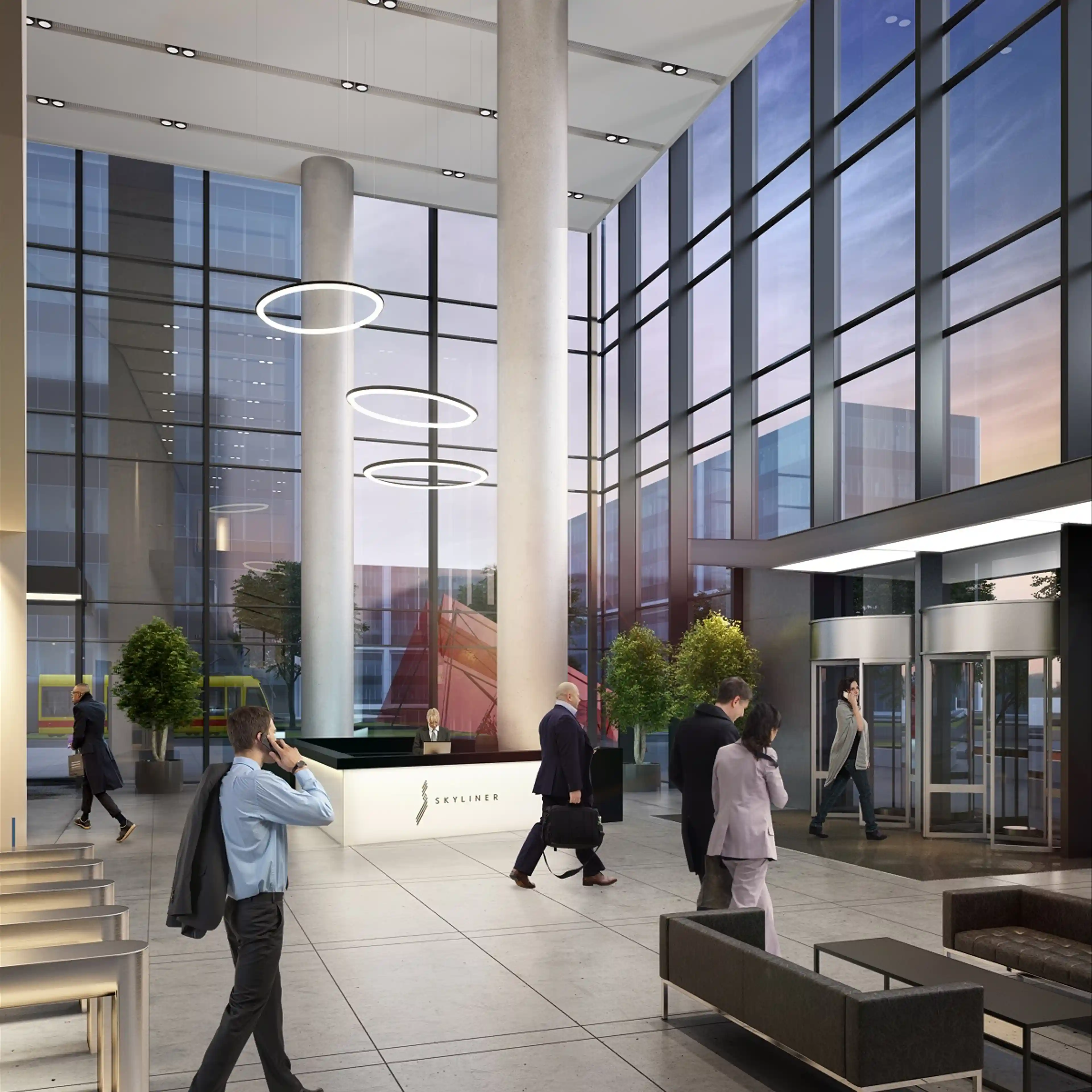 Skyliner, Prosta 67, Warszawa, Wola