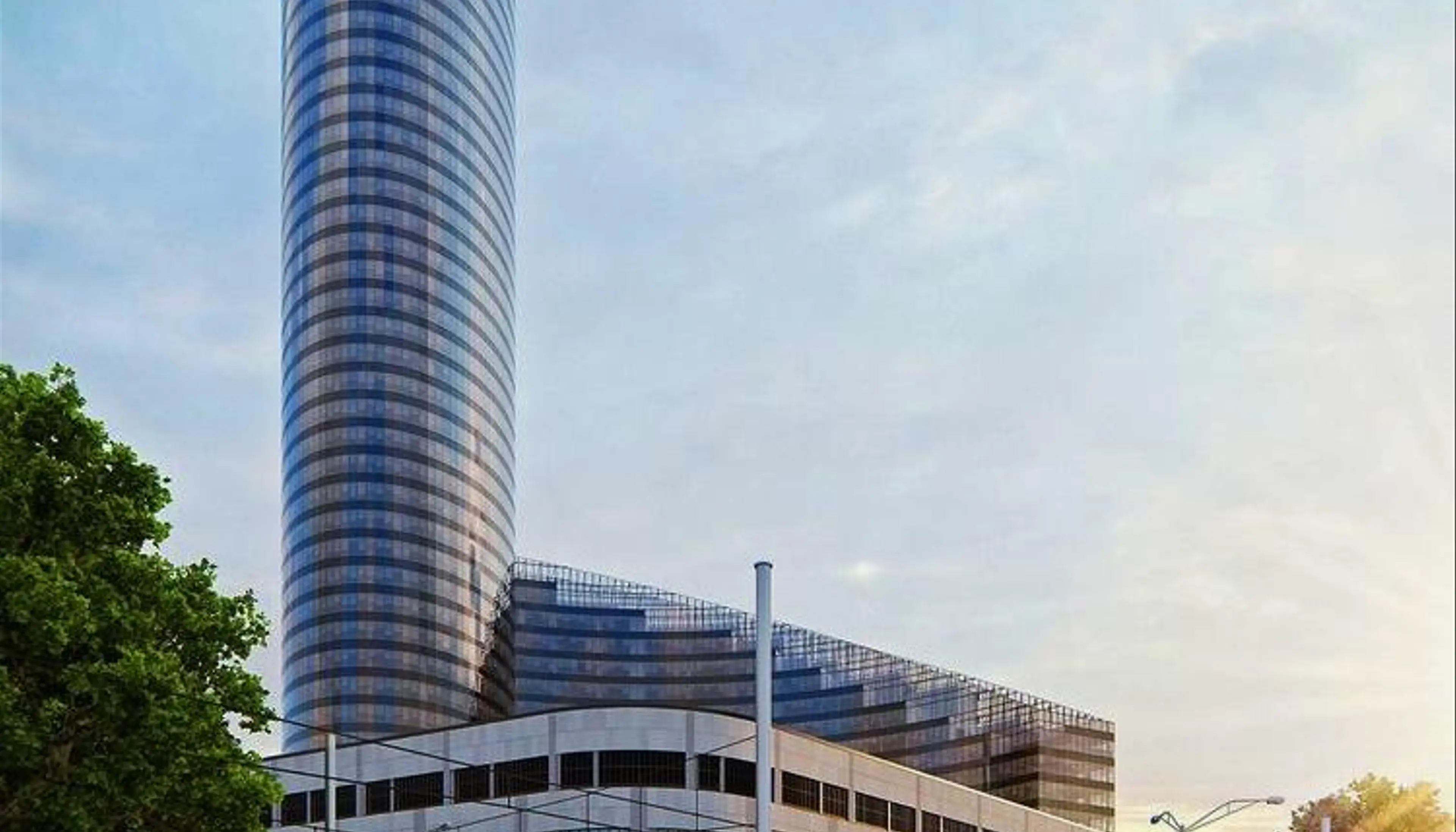 Sky Tower, Powstańców Śląskich 95, Wrocław, Stare Miasto