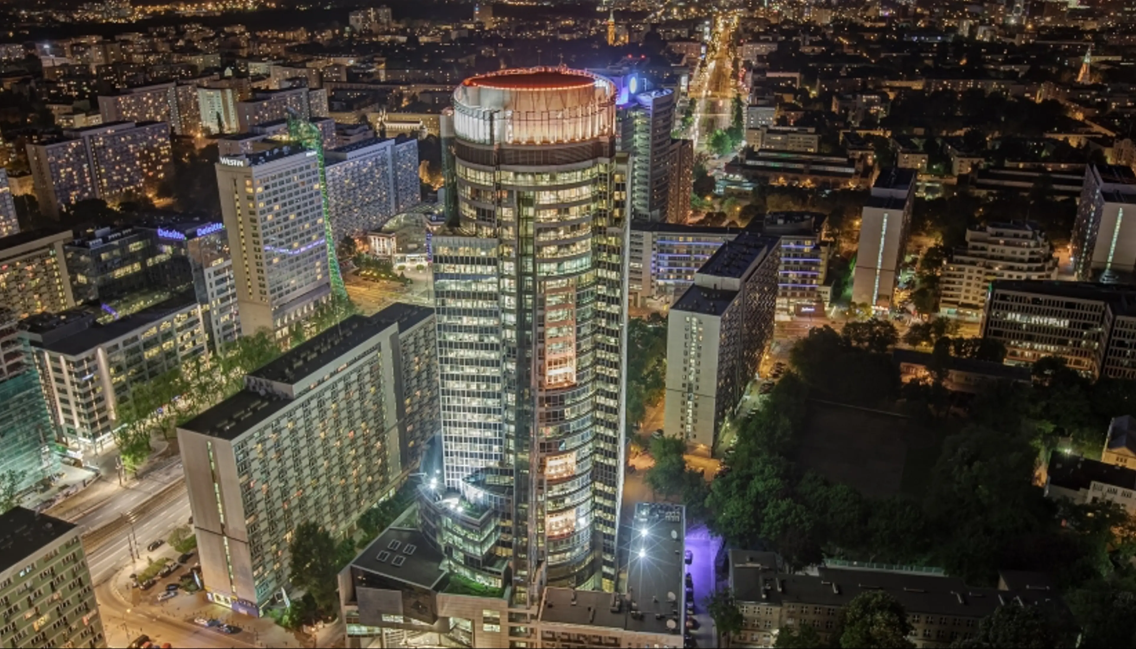 Spektrum Tower, Twarda 18, Warsaw, Centrum