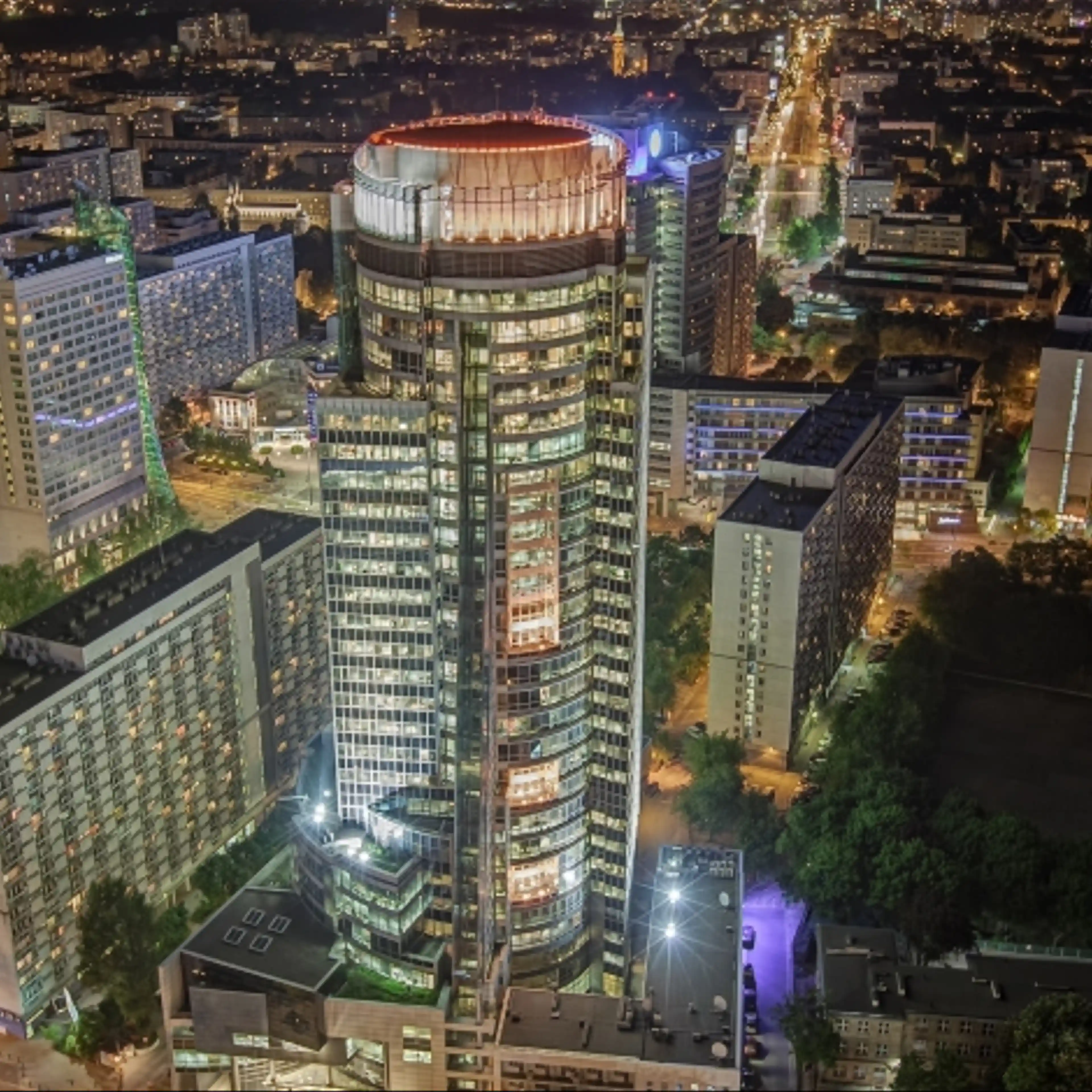 Spektrum Tower, Twarda 18, Warszawa, Centrum