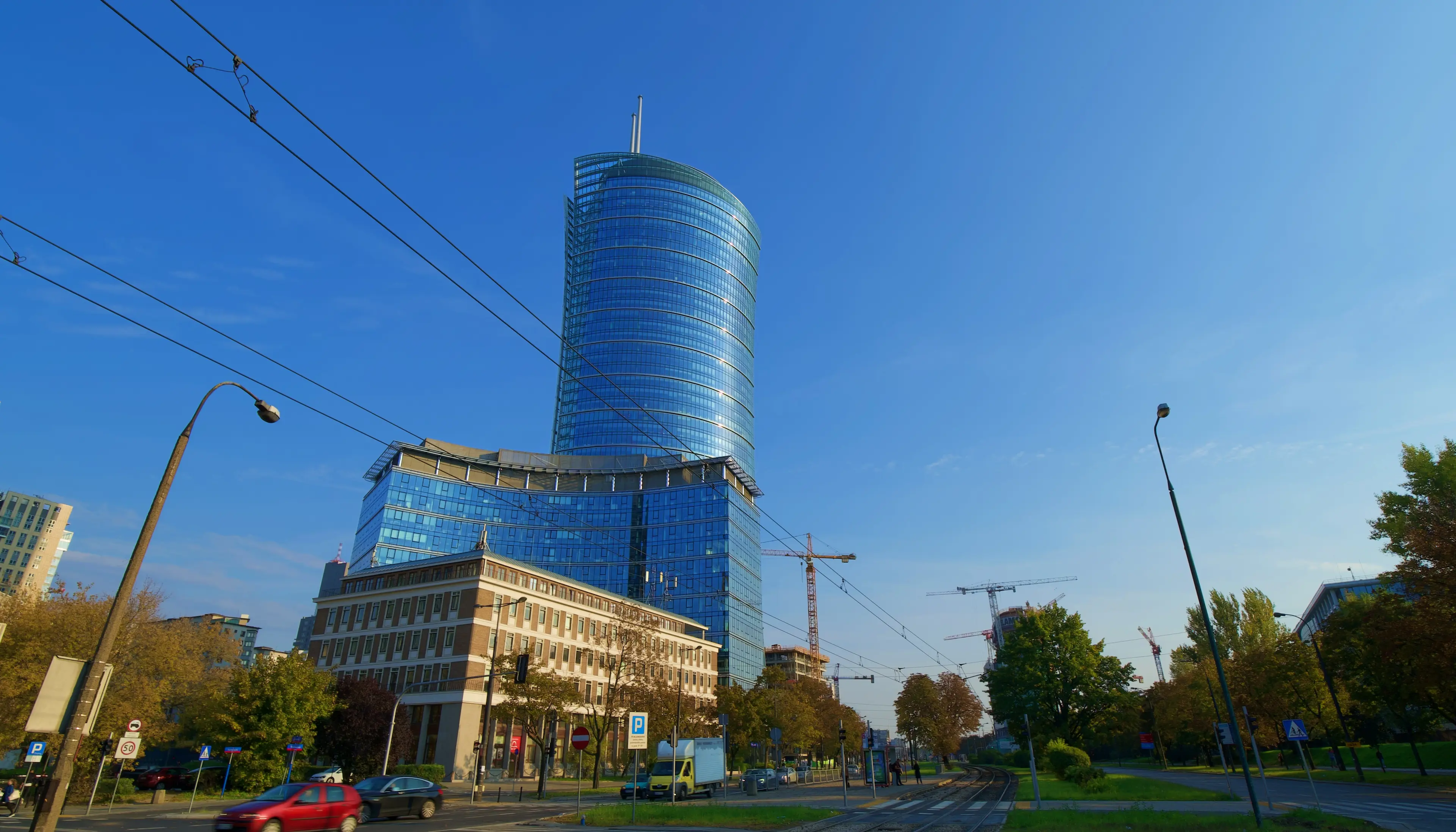 myhive Warsaw Spire Budynek A - Wieża, Europejski 1, Warszawa, Wola