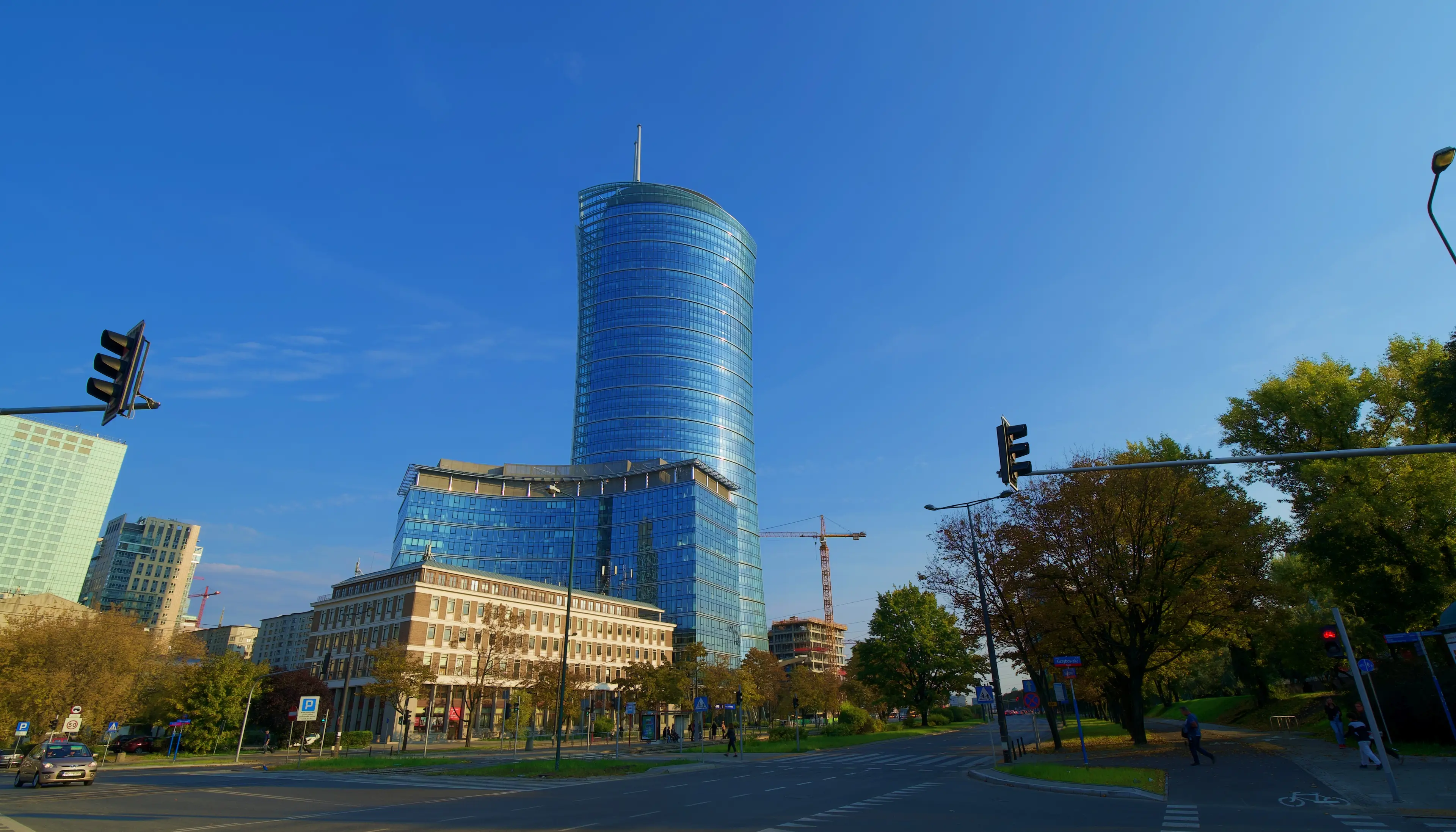 myhive Warsaw Spire Budynek A - Wieża, Europejski 1, Warszawa, Wola