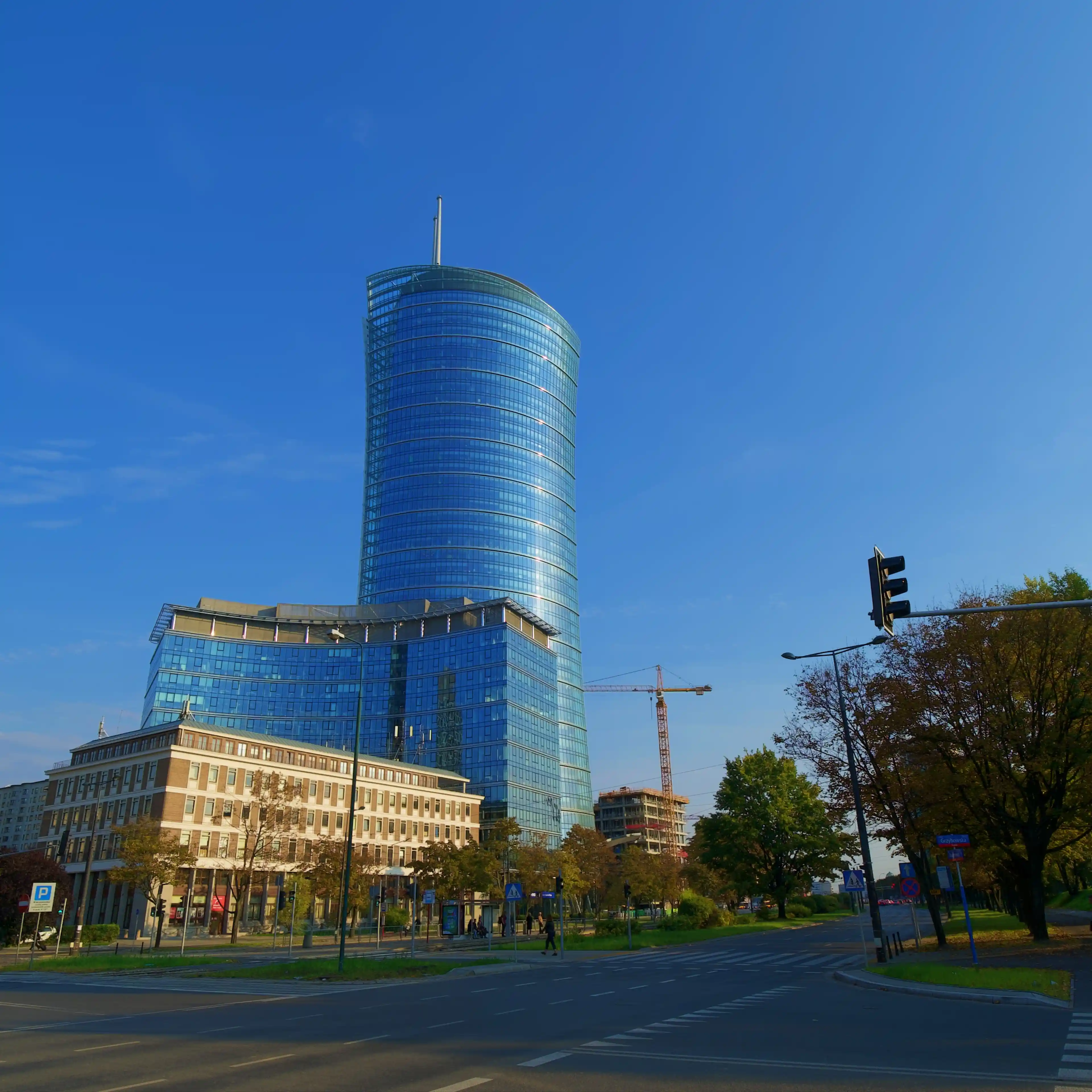 myhive Warsaw Spire Budynek A - Wieża, Europejski 1, Warsaw, Wola