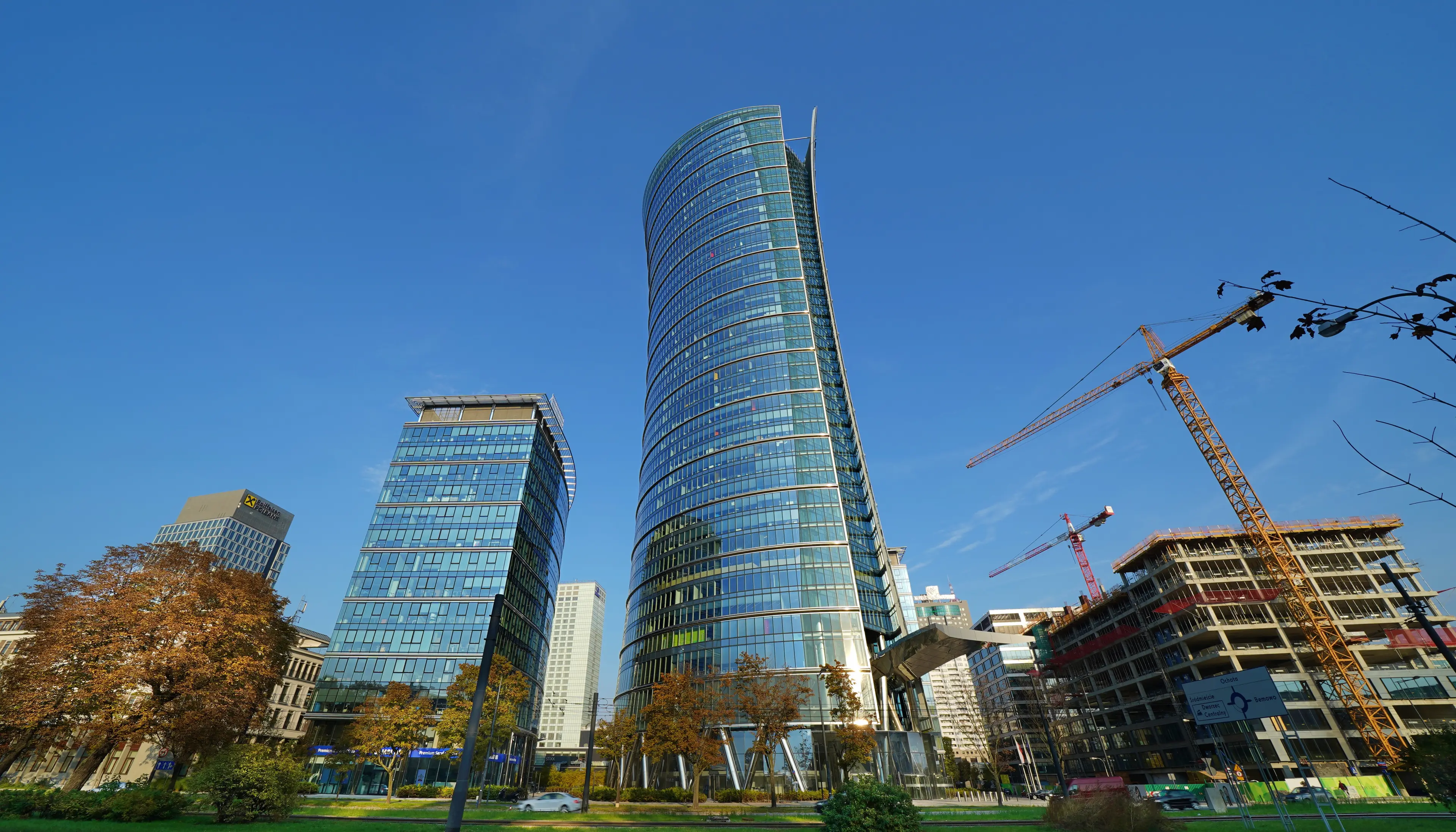 myhive Warsaw Spire Budynek A - Wieża, Europejski 1, Warszawa, Wola