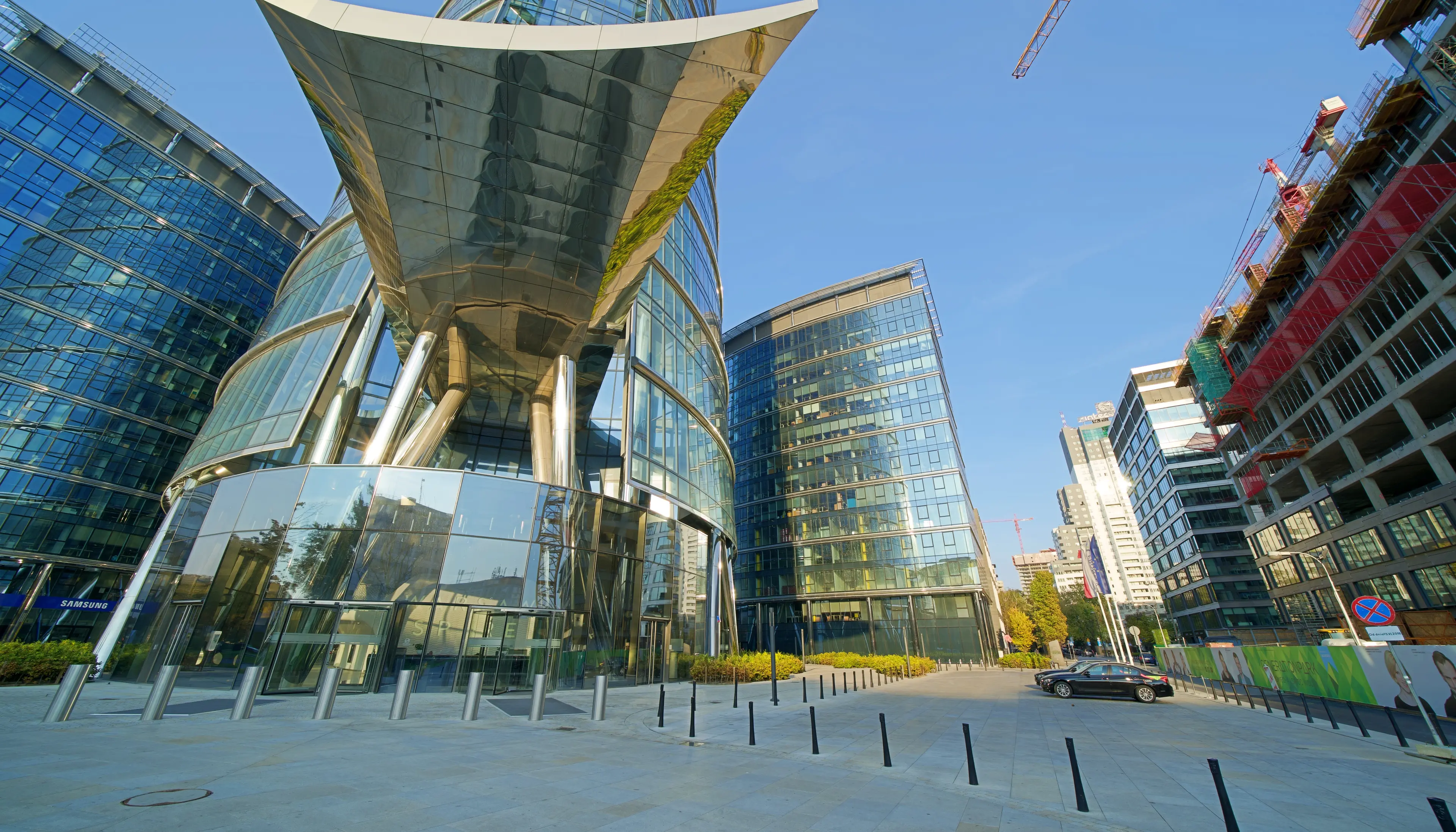 myhive Warsaw Spire Budynek A - Wieża, Europejski 1, Warszawa, Wola