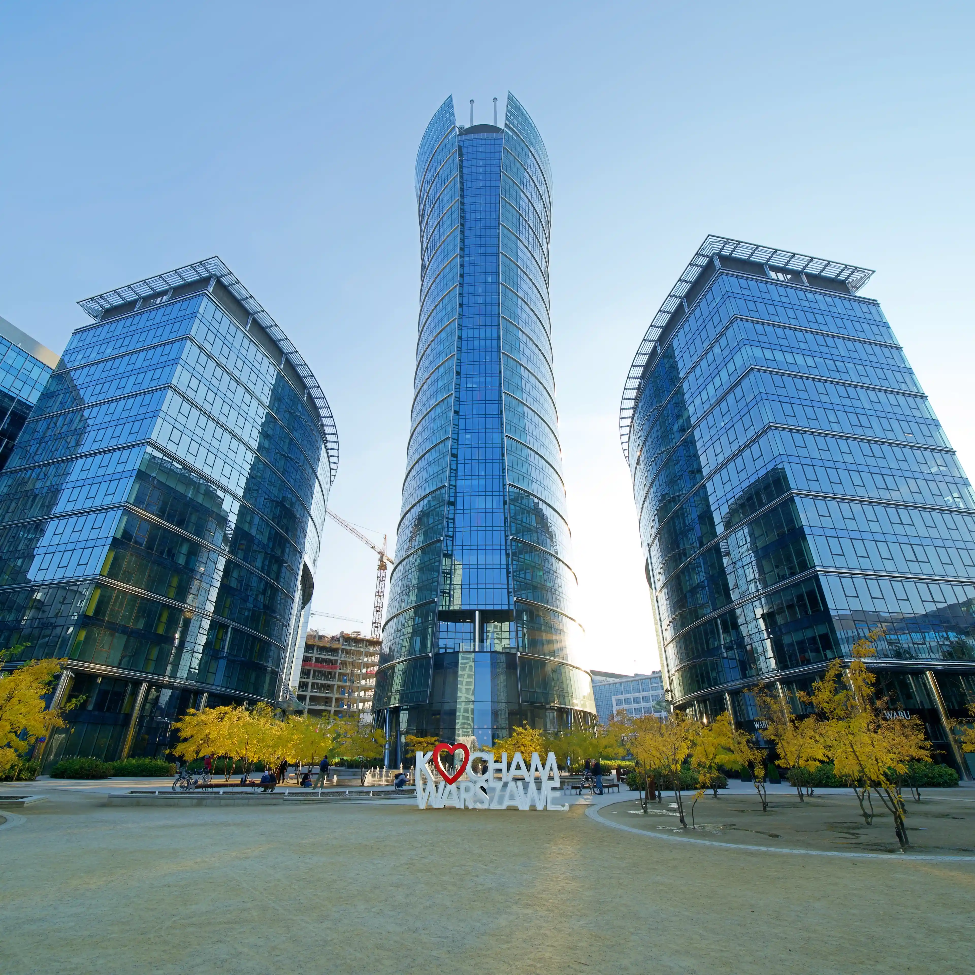 myhive Warsaw Spire Budynek A - Wieża, Europejski 1, Warsaw, Wola